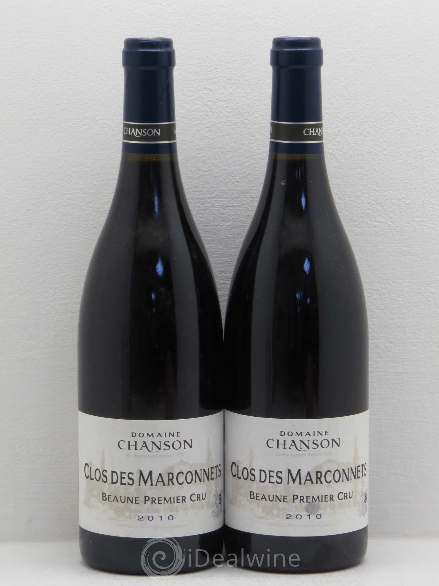 Beaune 1er Cru Chanson 2010 - Lot de 2 bouteilles - 0