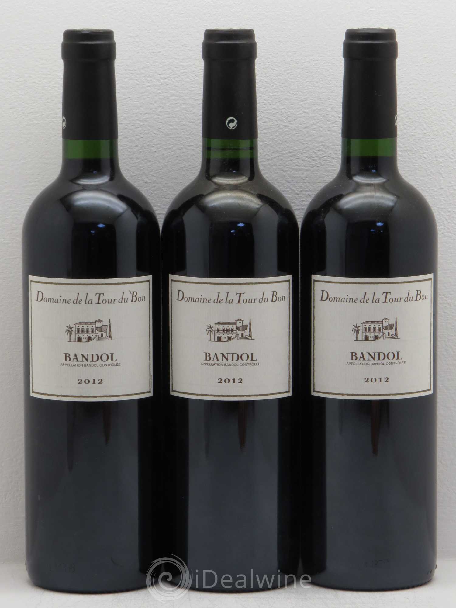 Bandol La Tour du Bon Agnès Henry 2012 - Lot de 3 bouteilles - 0