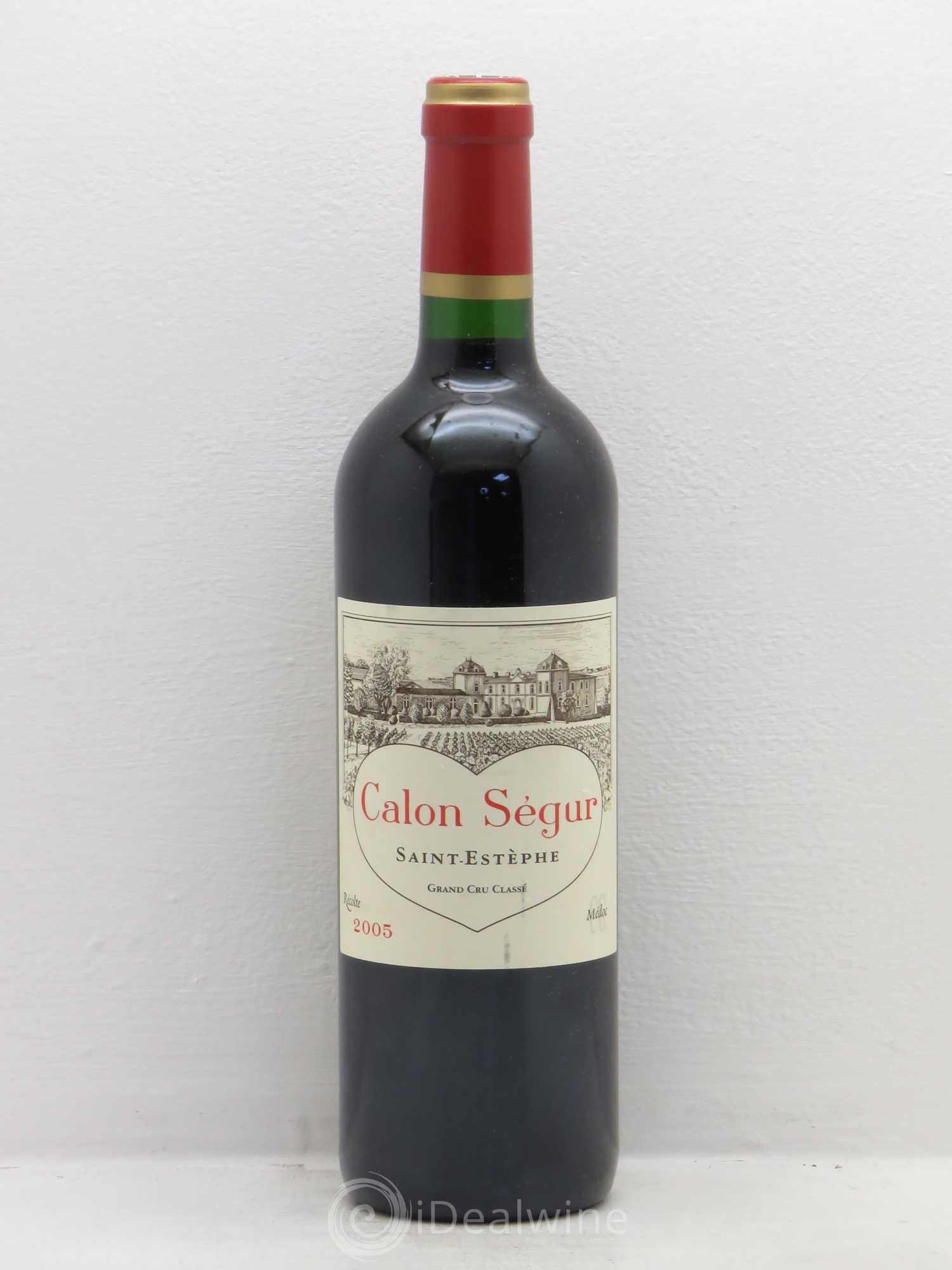 Château Calon Ségur 3ème Grand Cru Classé 2005 - Lot de 1 bouteille - 0