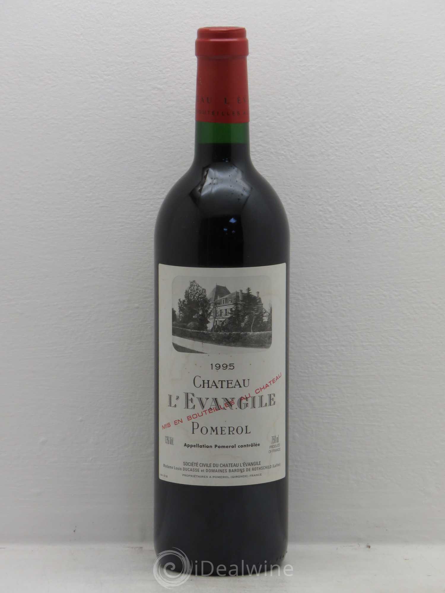 Château l' Évangile 1995 - Lot de 1 bouteille - 0