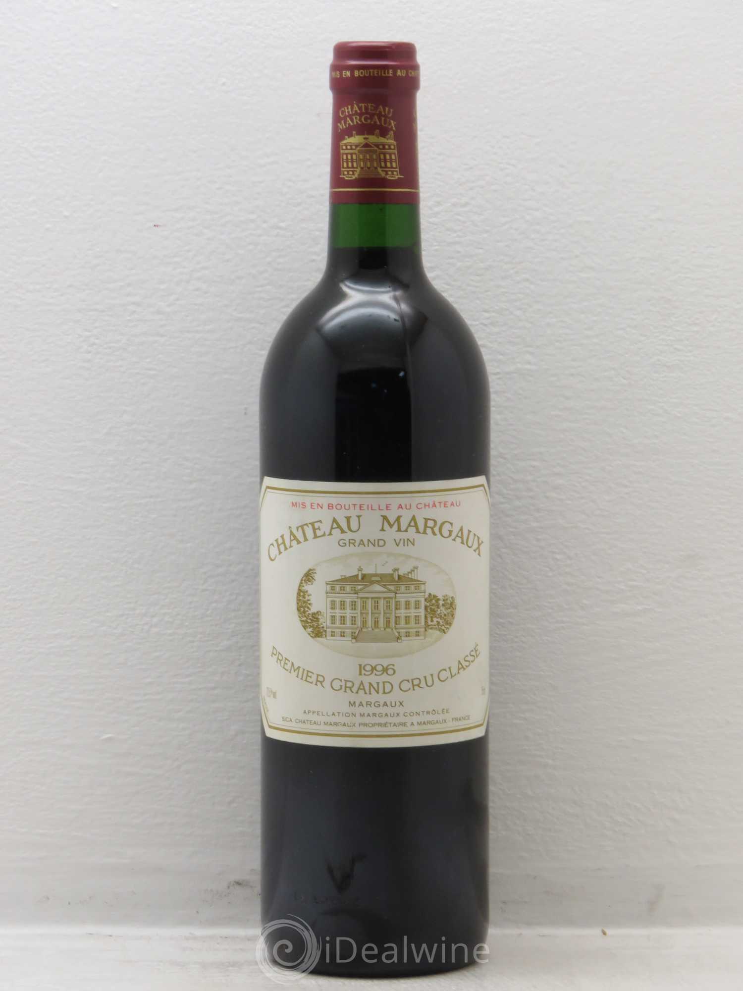 Château Margaux 1er Grand Cru Classé 1996 - Lot de 1 bouteille - 0