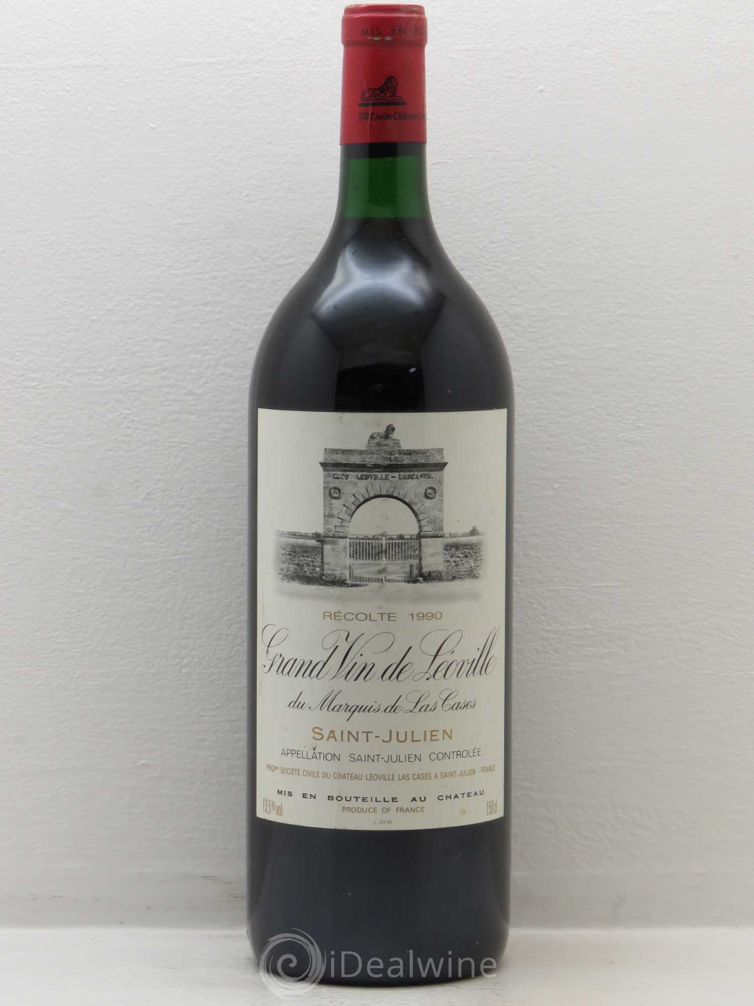 Château Léoville Las Cases 2ème Grand Cru Classé 1990 - Lot de 1 magnum - 0