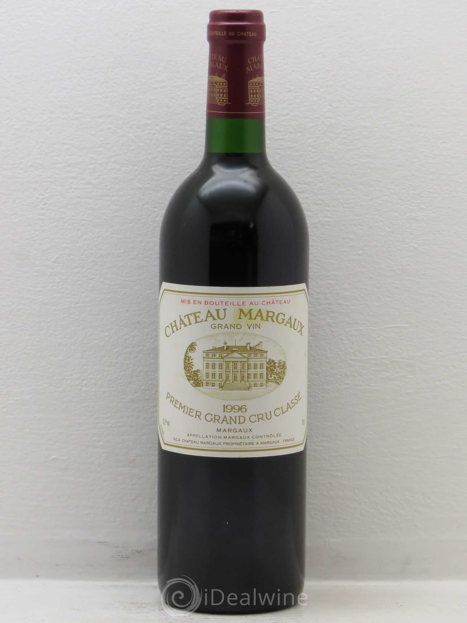 Château Margaux 1er Grand Cru Classé 1996 - Lot de 1 bouteille - 0
