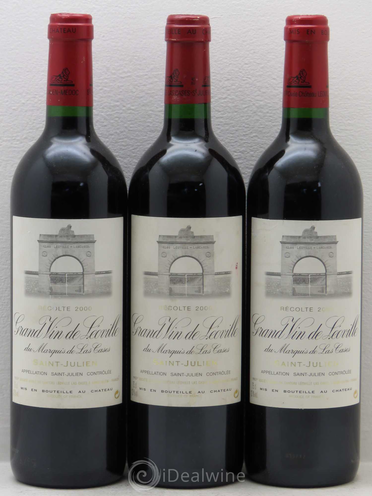 Château Léoville Las Cases 2ème Grand Cru Classé 2000 - Lot de 6 bouteilles - 2