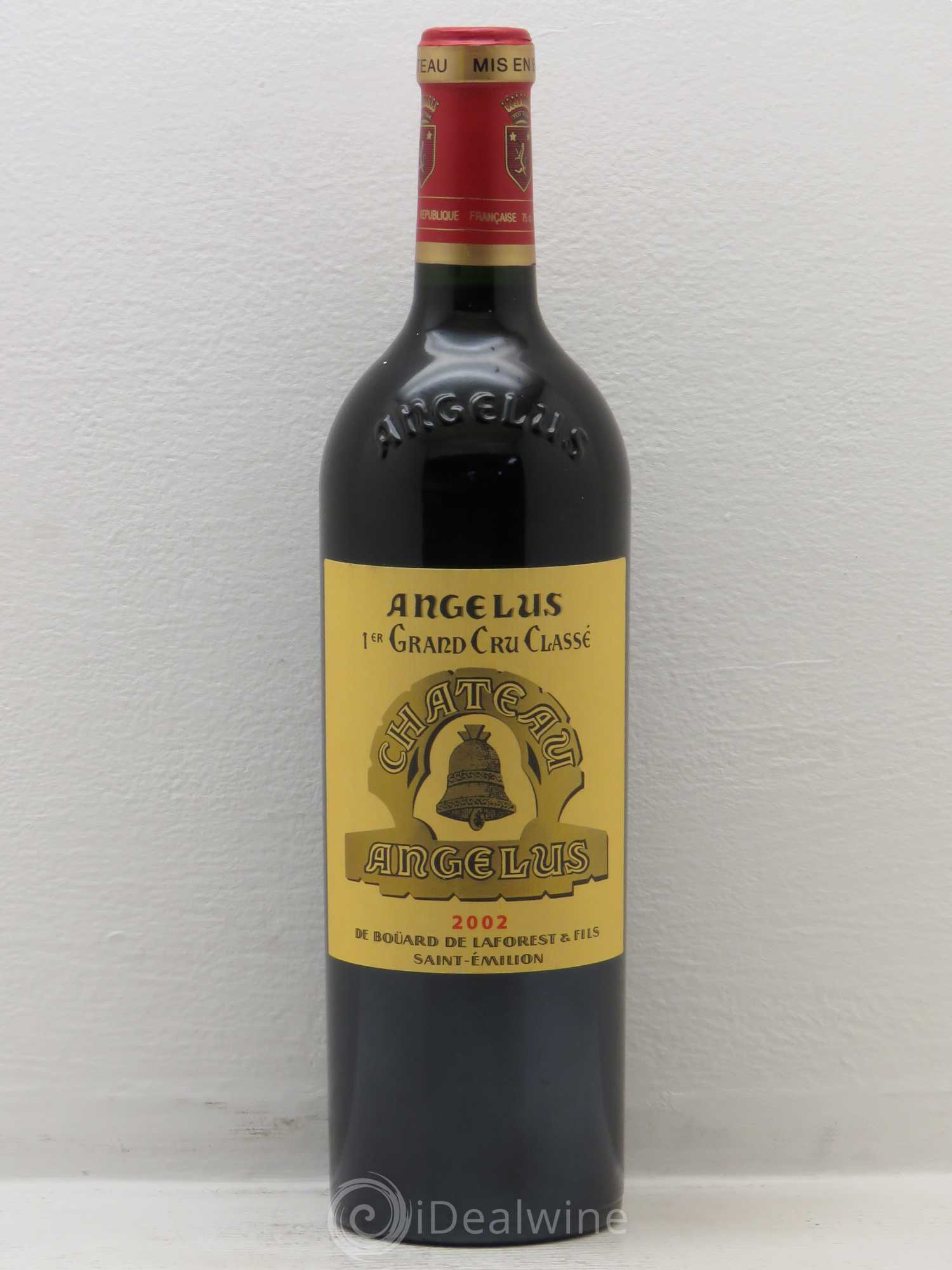 Château Angélus 1er Grand Cru Classé A 2002 - Lot de 1 bouteille - 0