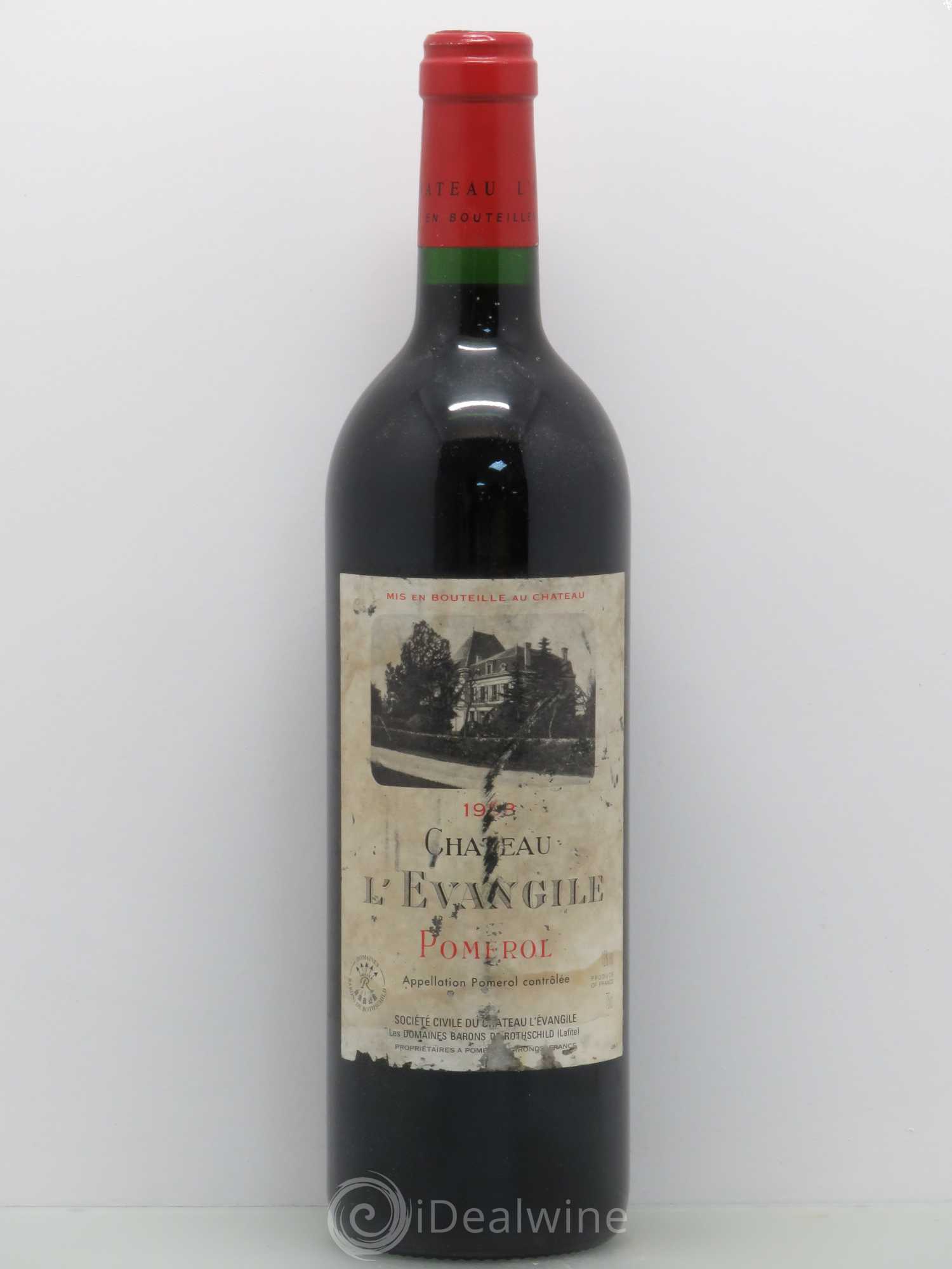 Château l' Évangile 1998 - Posten von 1 Flasche - 0