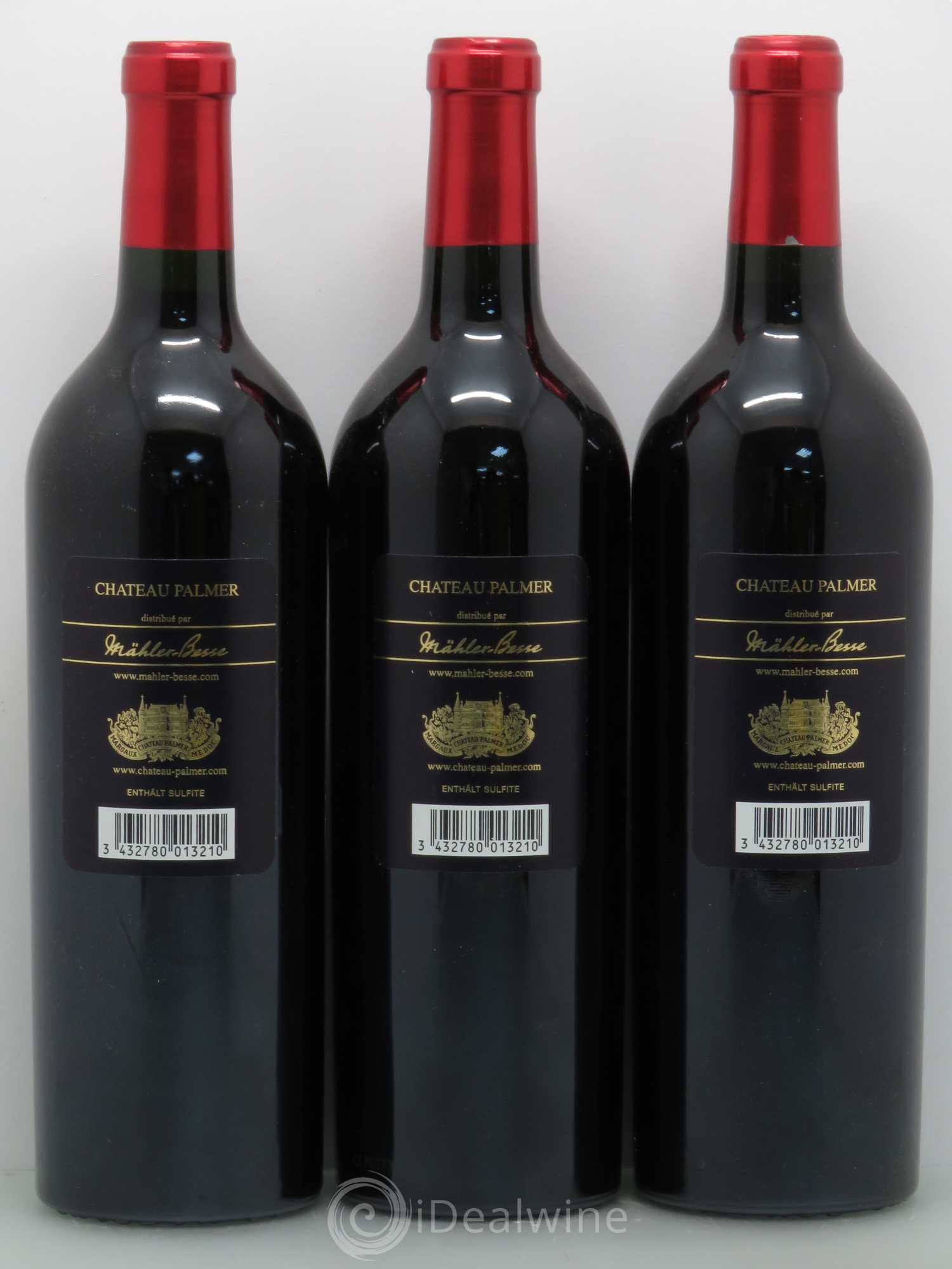 Château Palmer 3ème Grand Cru Classé 2005 - Lot de 3 bouteilles - 1