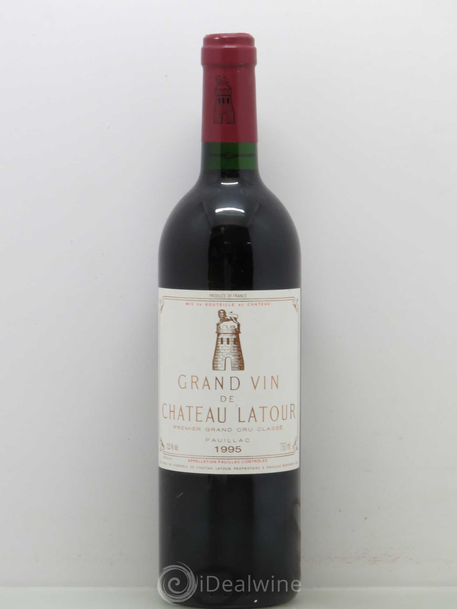 Château Latour 1er Grand Cru Classé 1995 - Lot de 1 bouteille - 0