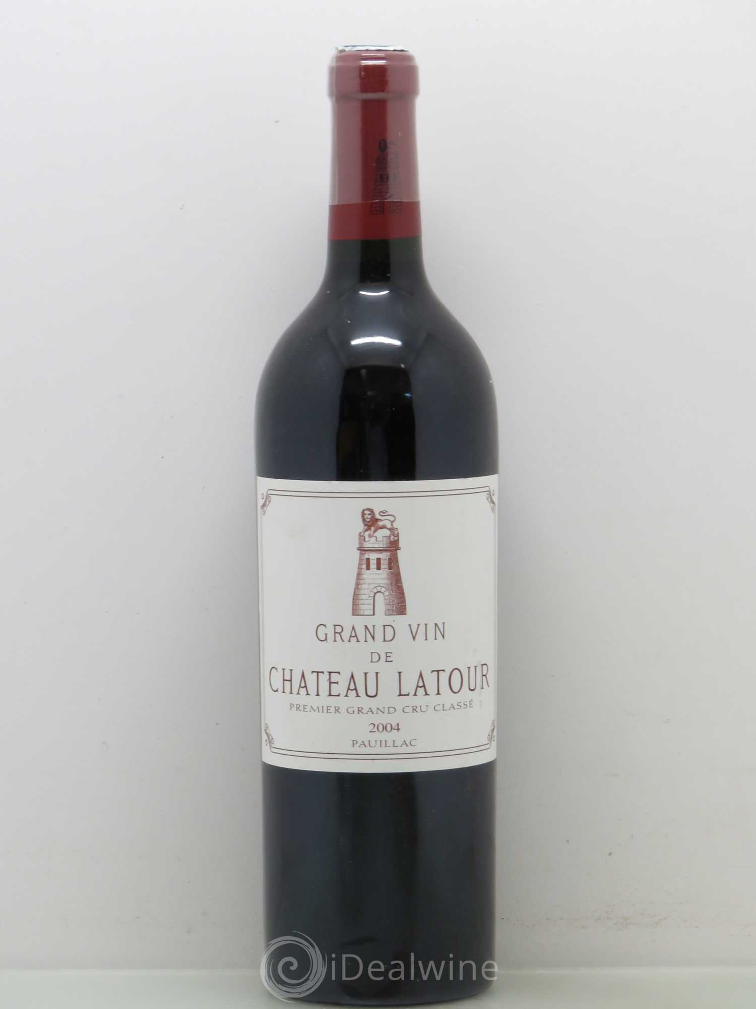 Château Latour 1er Grand Cru Classé 2004 - Lot de 1 bouteille - 0