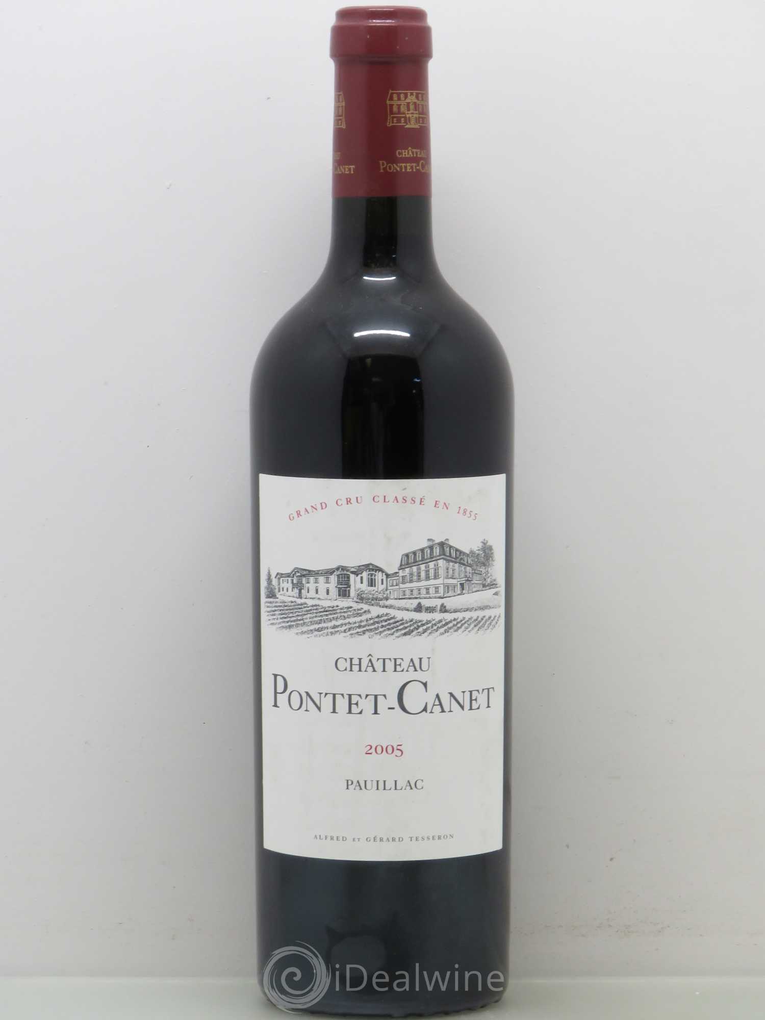Château Pontet Canet 5ème Grand Cru Classé 2005 - Lot de 1 bouteille - 0