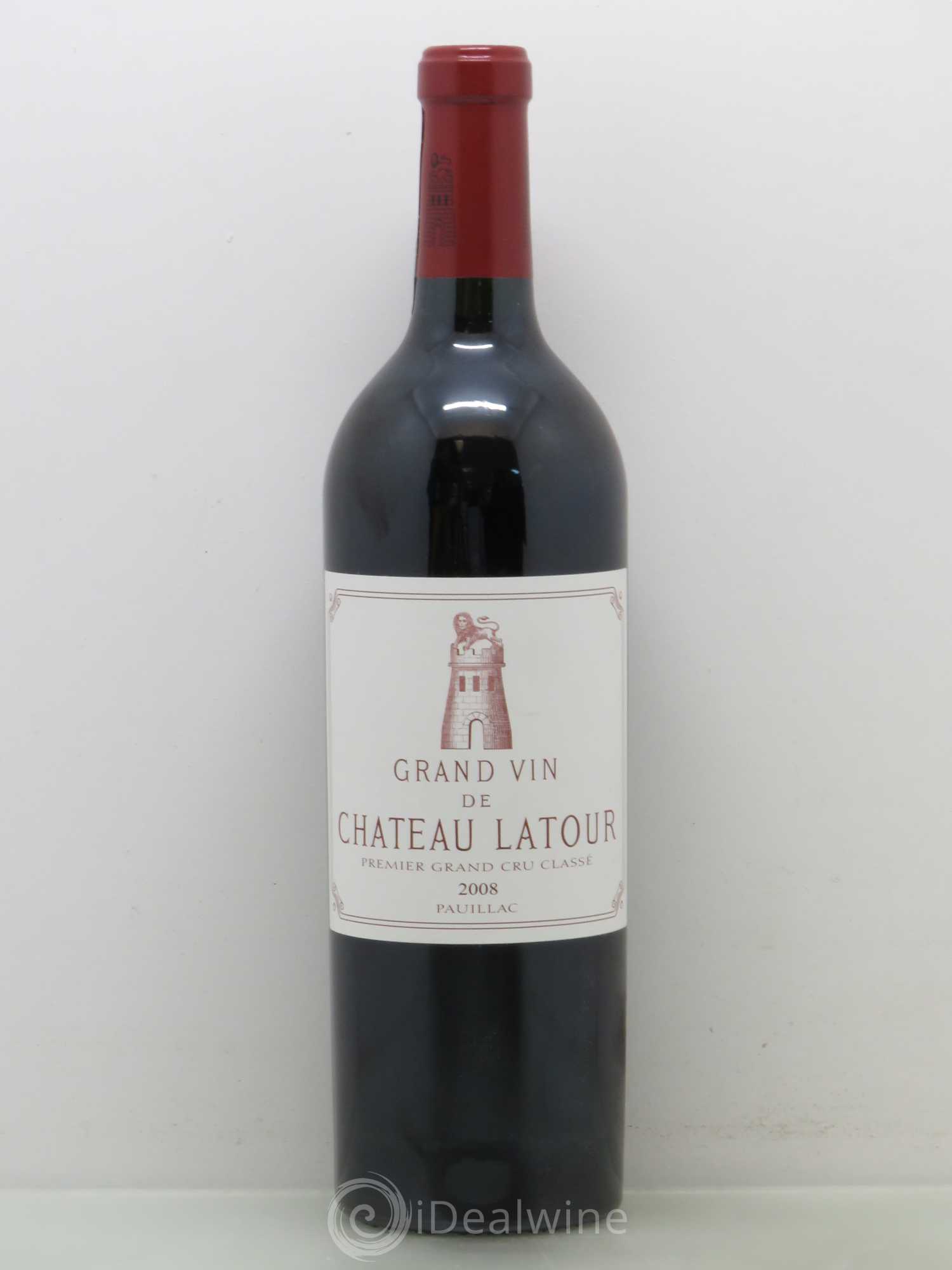 Château Latour 1er Grand Cru Classé 2008 - Lot de 1 bouteille - 0