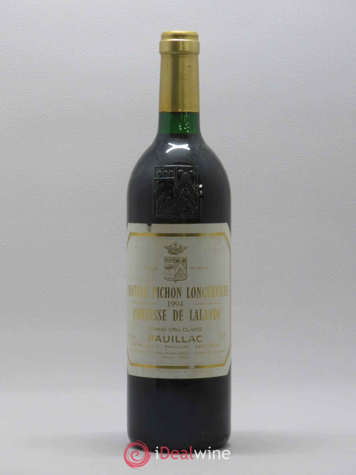 Château Pichon Longueville Comtesse de Lalande 2ème Grand Cru Classé 1994 - Lot de 1 bouteille - 0