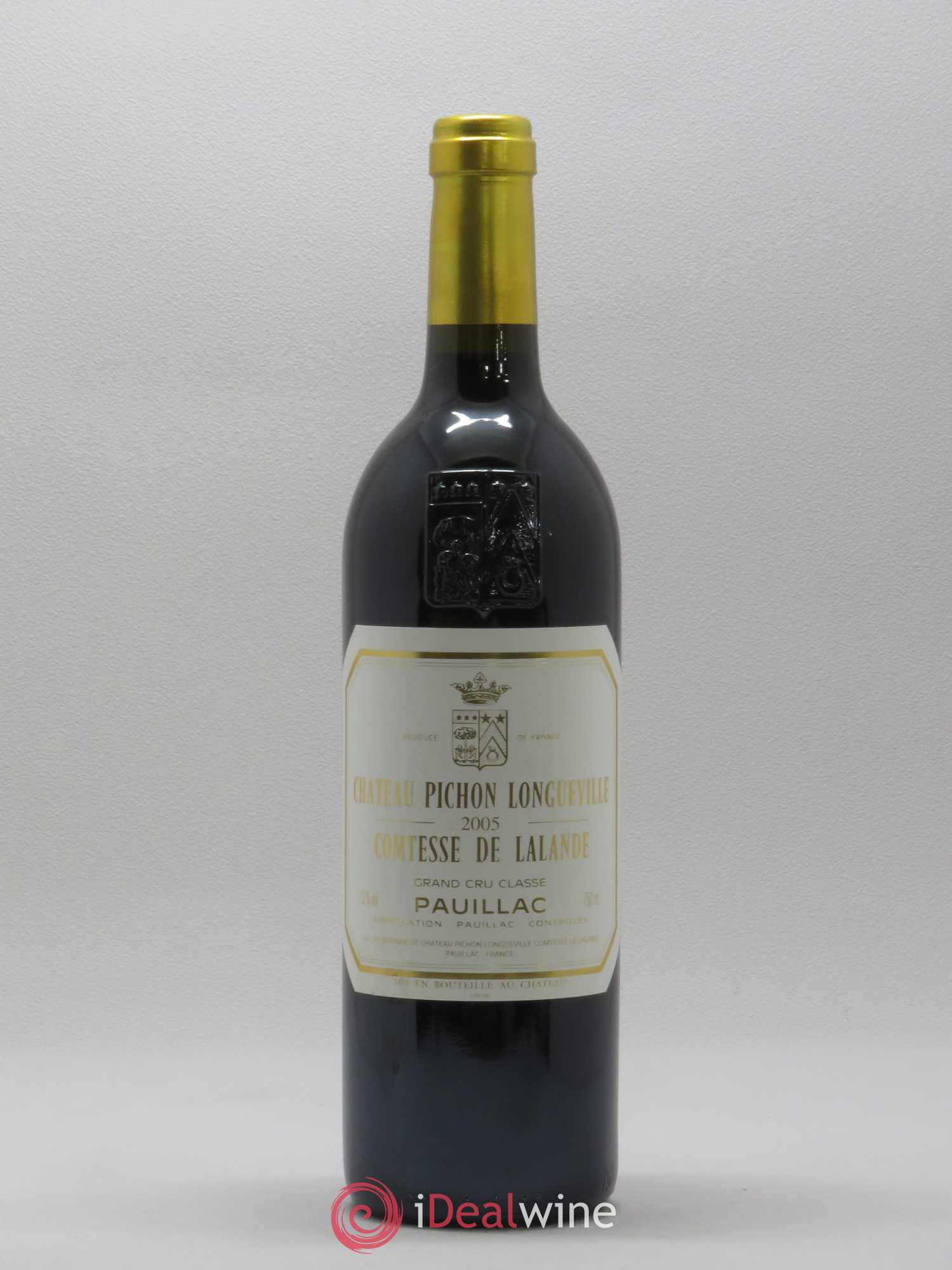 Château Pichon Longueville Comtesse de Lalande 2ème Grand Cru Classé 2005 - Lot de 1 bouteille - 0