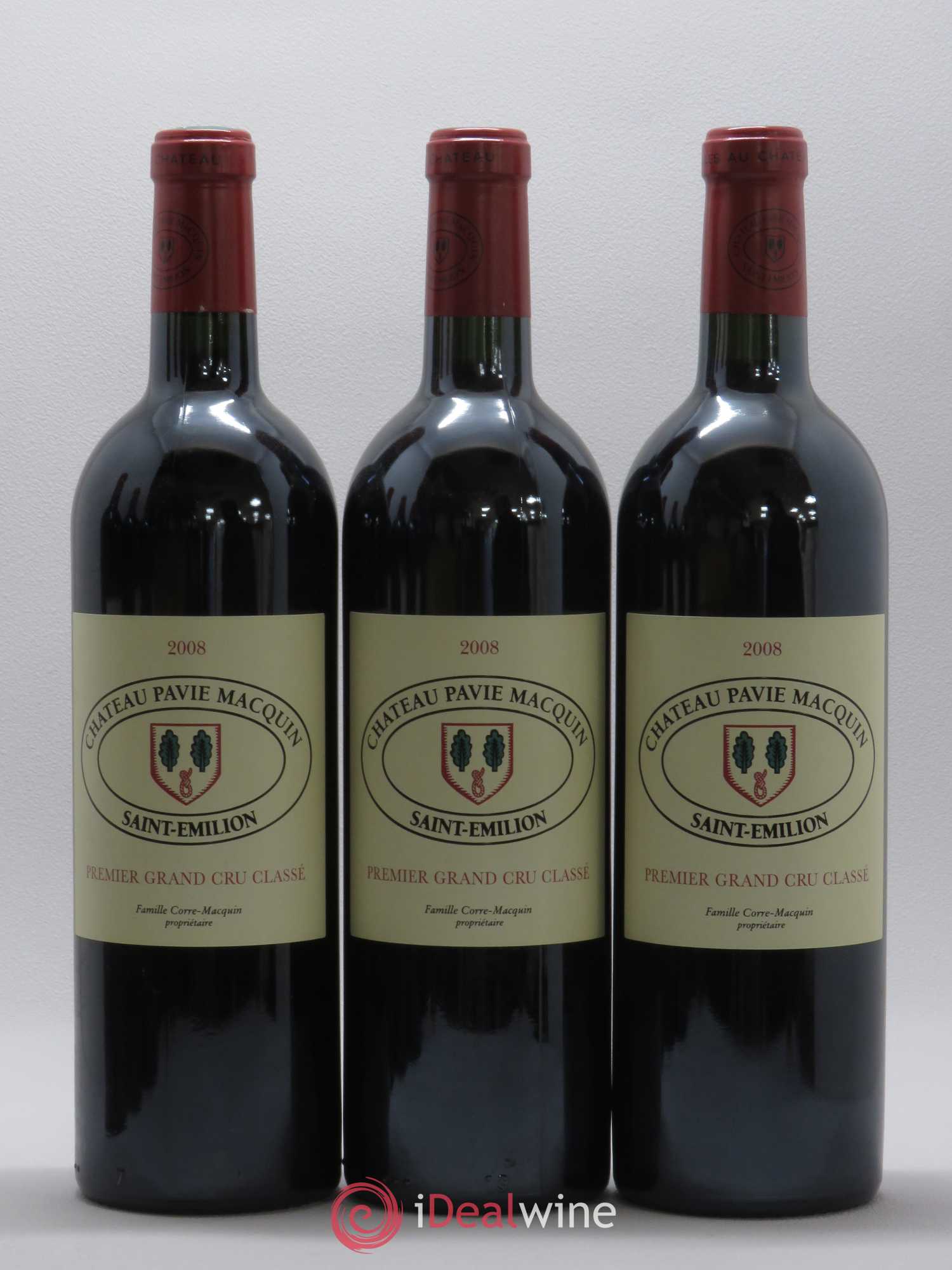 Château Pavie Macquin 1er Grand Cru Classé B 2008 - Lot de 6 bouteilles - 2