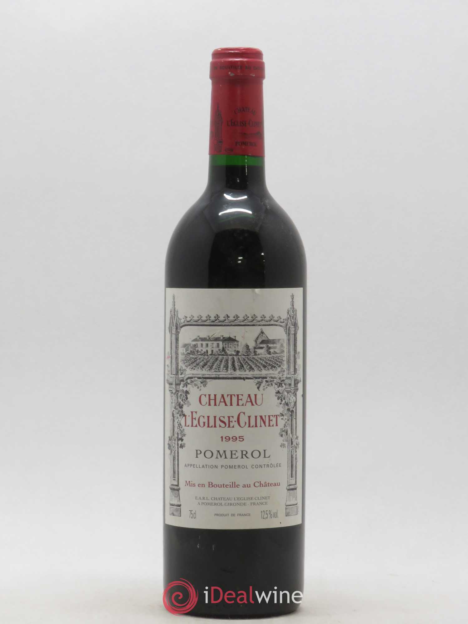 Château l' Église Clinet 1995 - Lot de 1 bouteille - 0