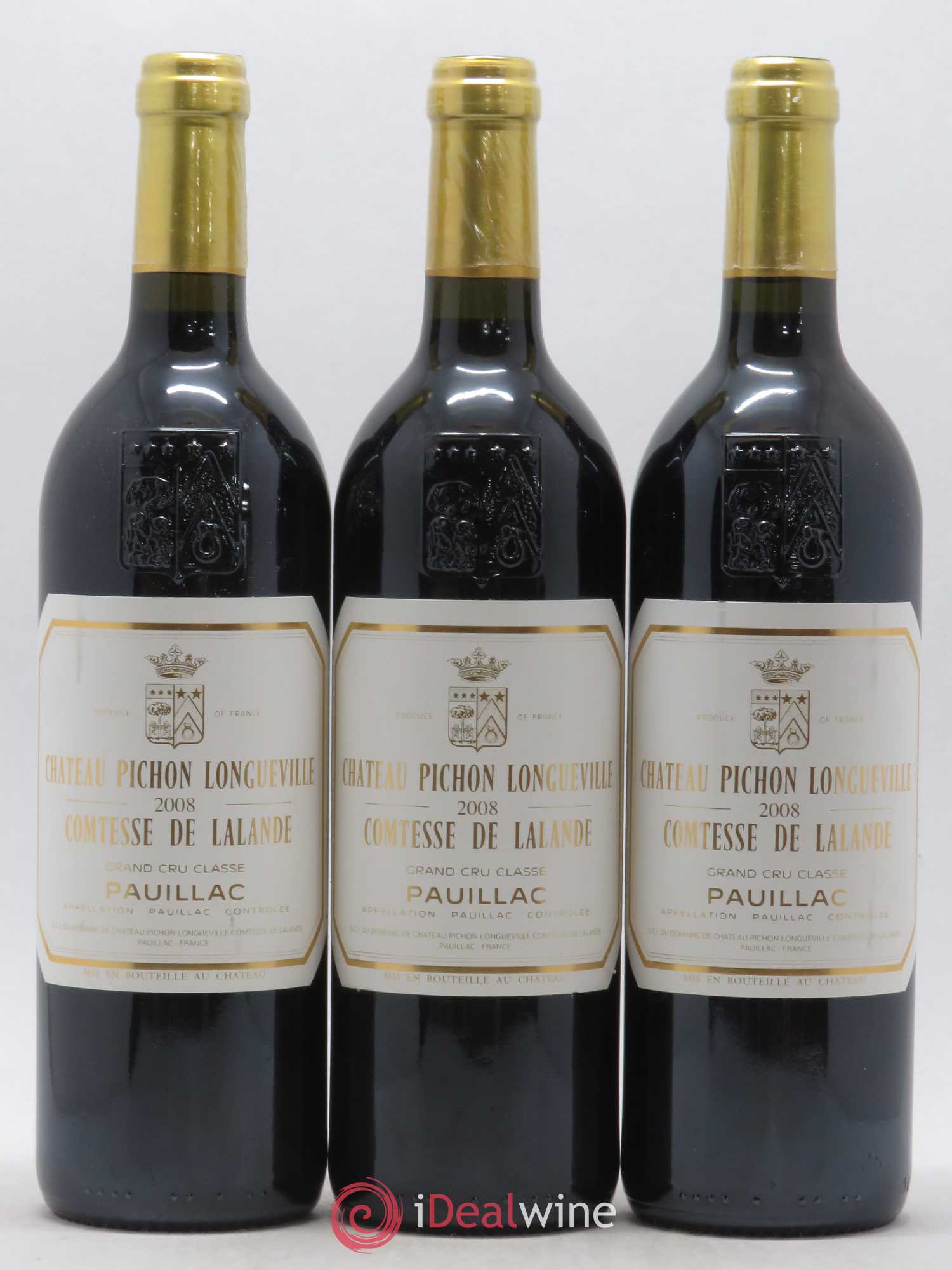 Château Pichon Longueville Comtesse de Lalande 2ème Grand Cru Classé 2008 - Lot de 6 bouteilles - 1
