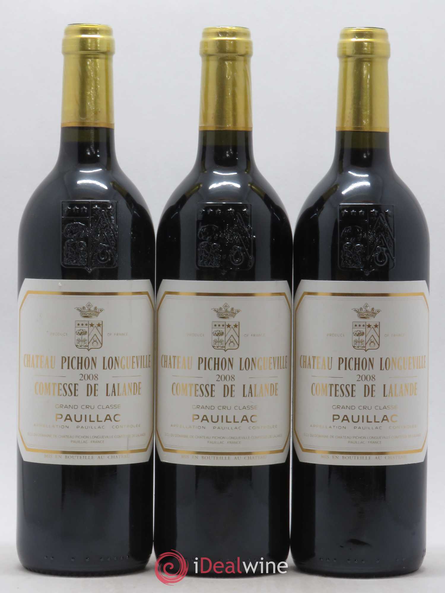 Château Pichon Longueville Comtesse de Lalande 2ème Grand Cru Classé 2008 - Lot de 6 bouteilles - 2