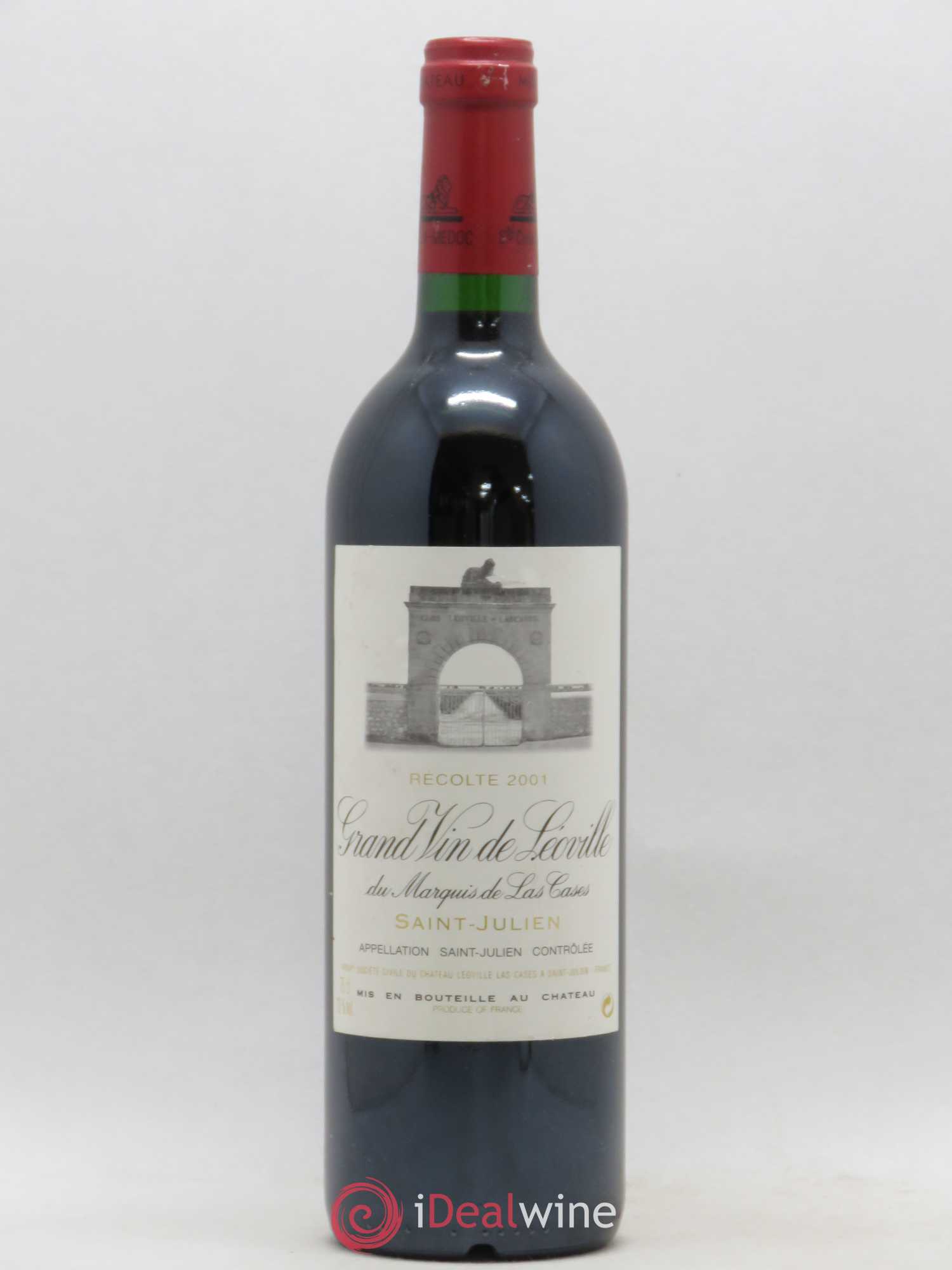 Château Léoville Las Cases 2ème Grand Cru Classé 2001 - Lot de 1 bouteille - 0