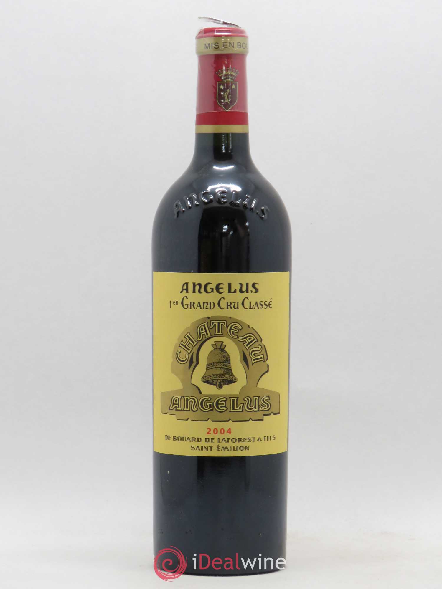 Château Angélus 1er Grand Cru Classé A 2004 - Lot de 1 bouteille - 0