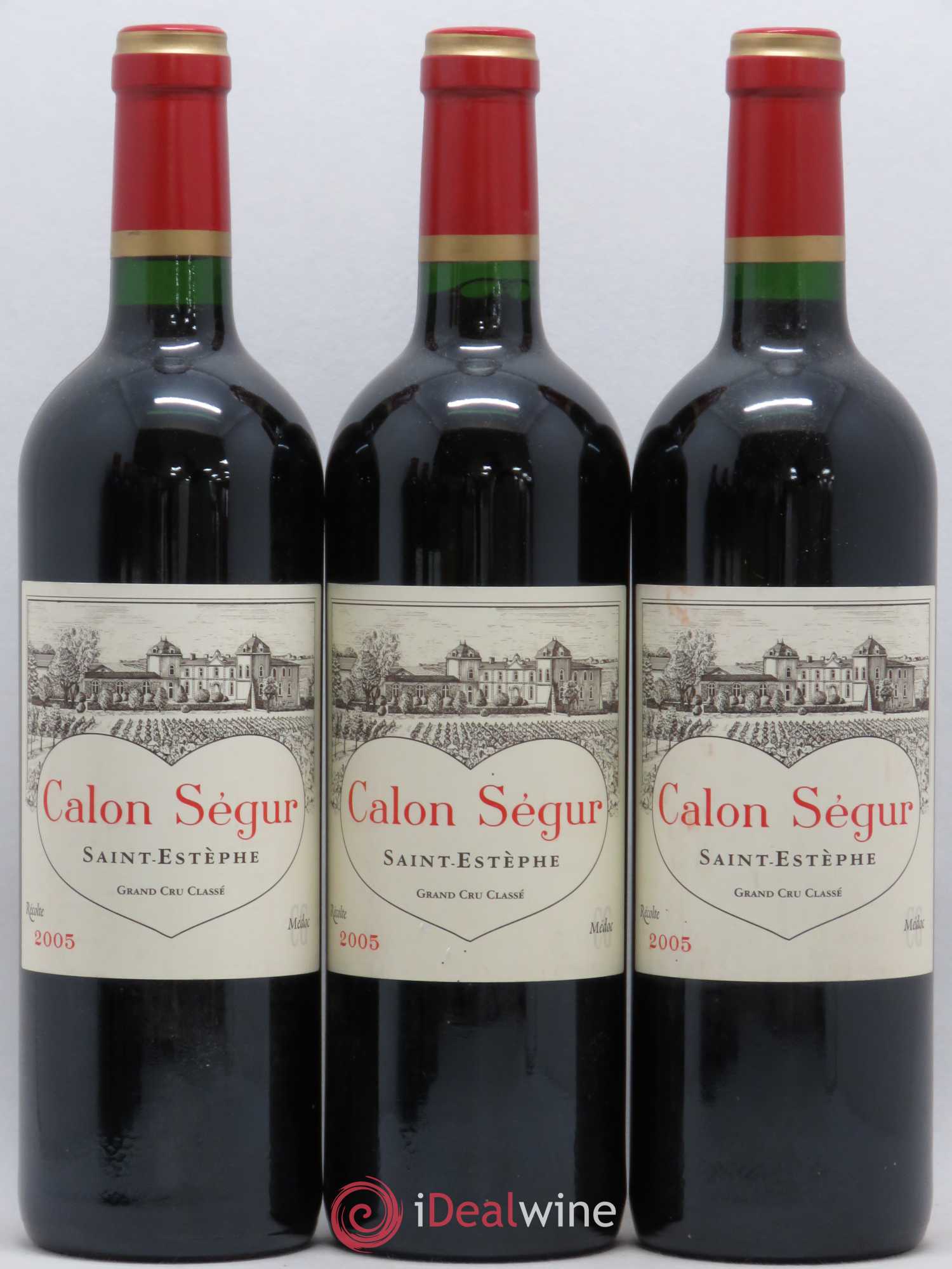 Château Calon Ségur 3ème Grand Cru Classé 2005 - Lot de 6 bouteilles - 2