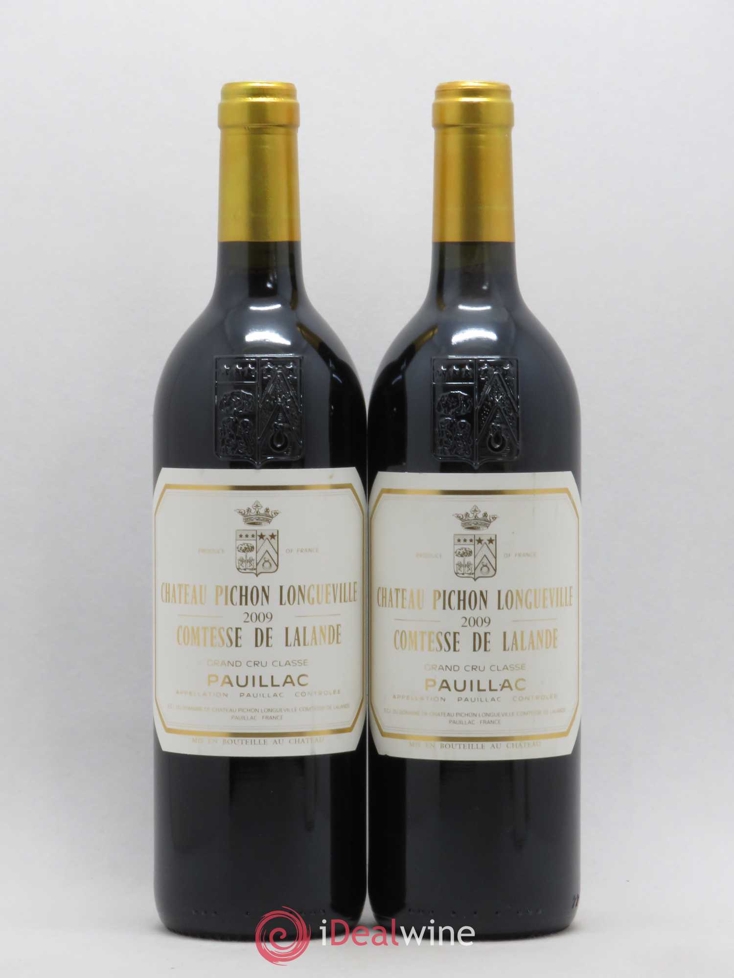 Château Pichon Longueville Comtesse de Lalande 2ème Grand Cru Classé 2009 - Lot de 2 bouteilles - 0