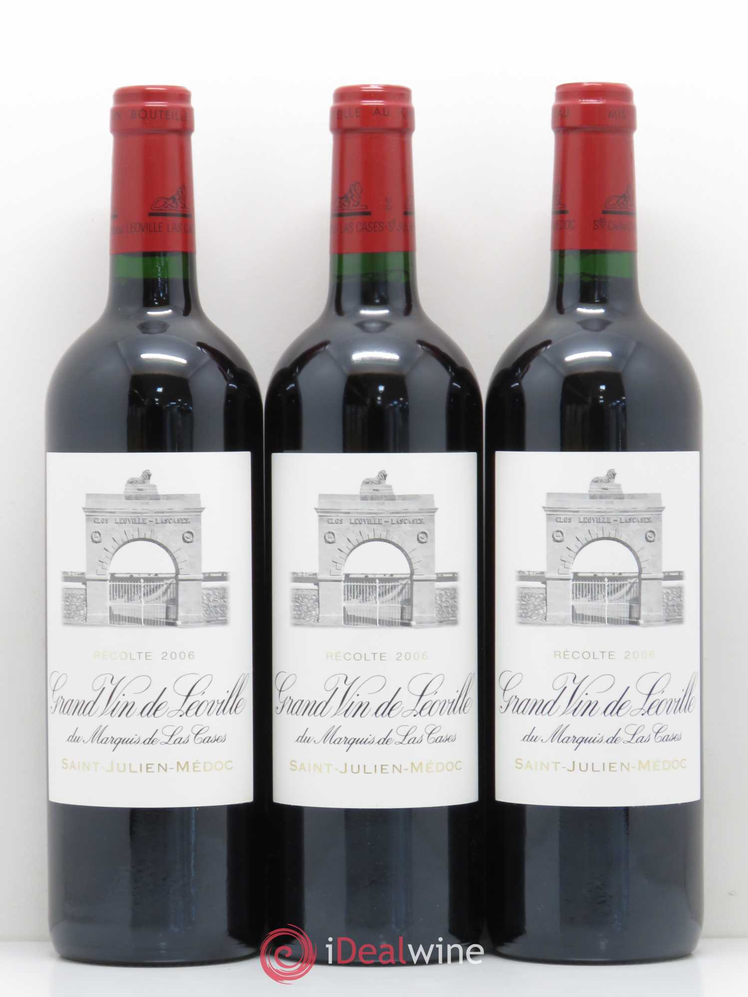 Château Léoville Las Cases 2ème Grand Cru Classé 2006 - Lot de 12 bouteilles - 4