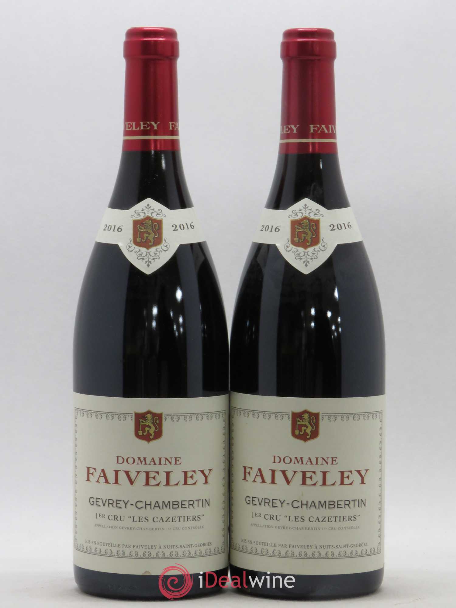 Gevrey-Chambertin 1er Cru Les Cazetiers Faiveley 2016 - Lot de 2 bouteilles - 0