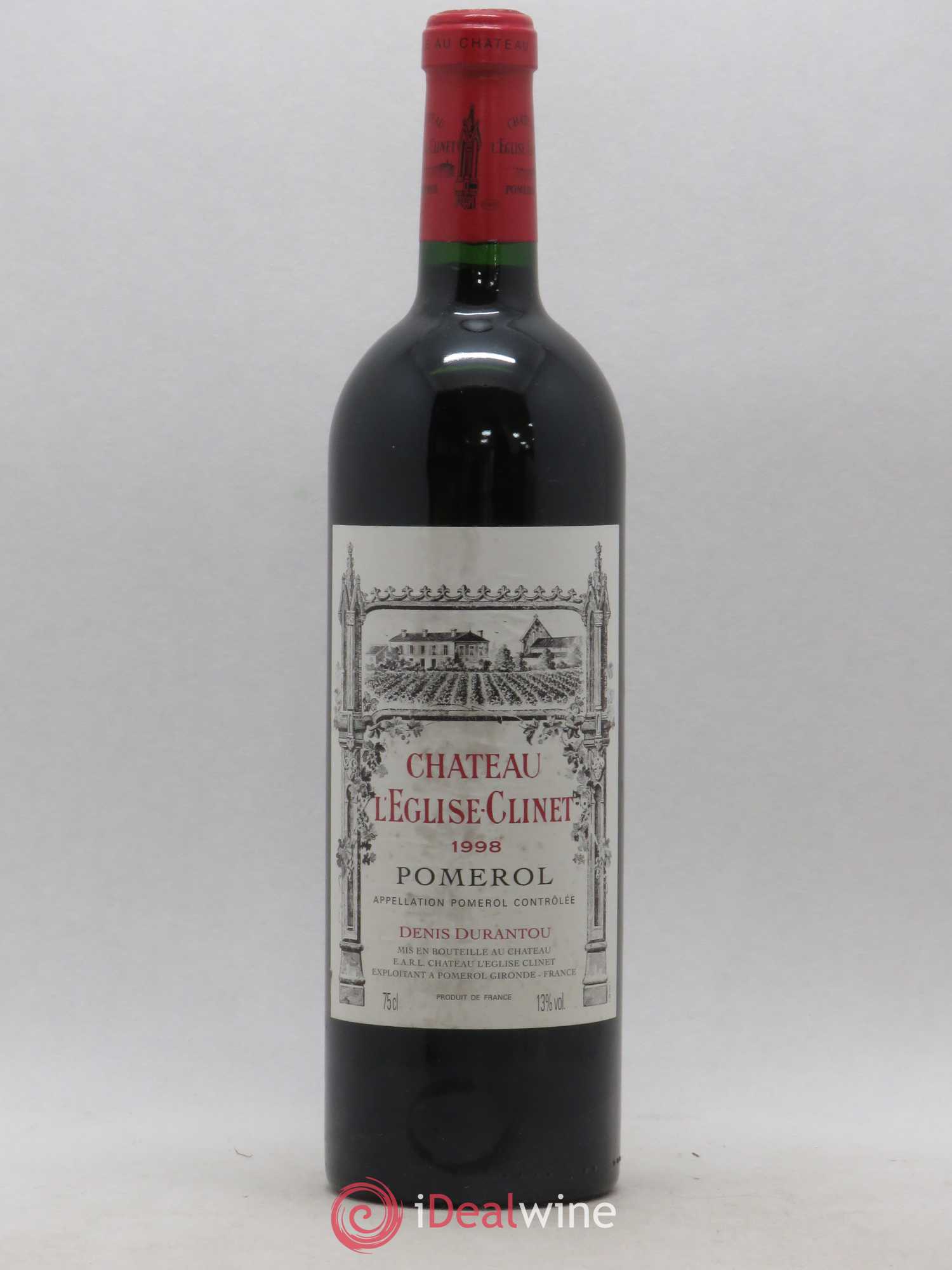 Château l' Église Clinet 1998 - Lot de 1 bouteille - 0
