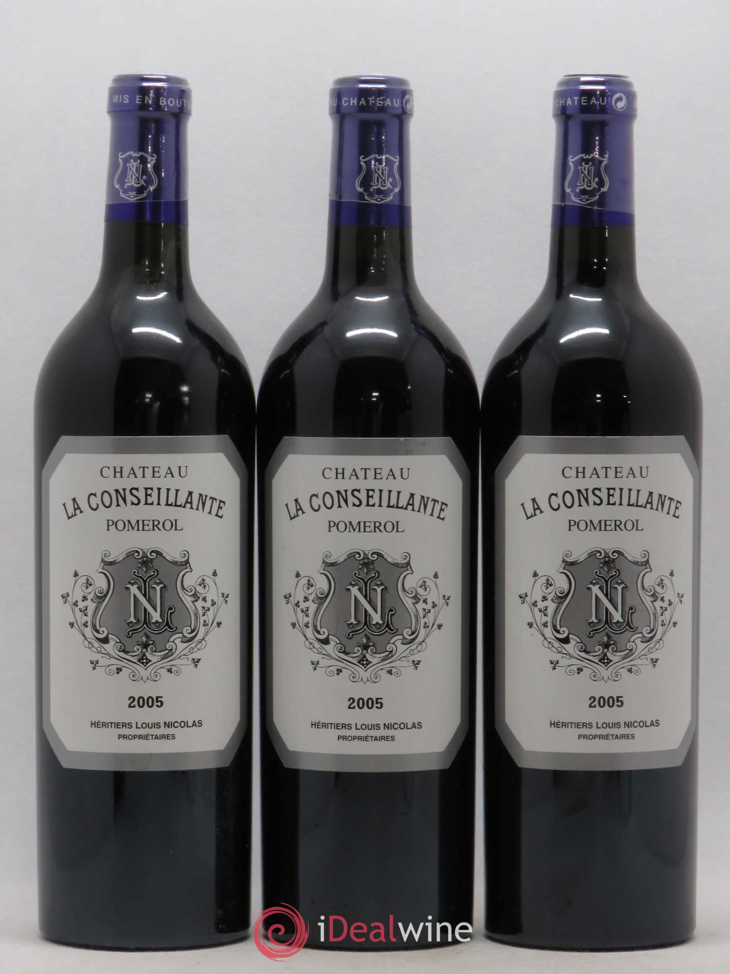 Château la Conseillante 2005 - Lot de 3 bouteilles - 0