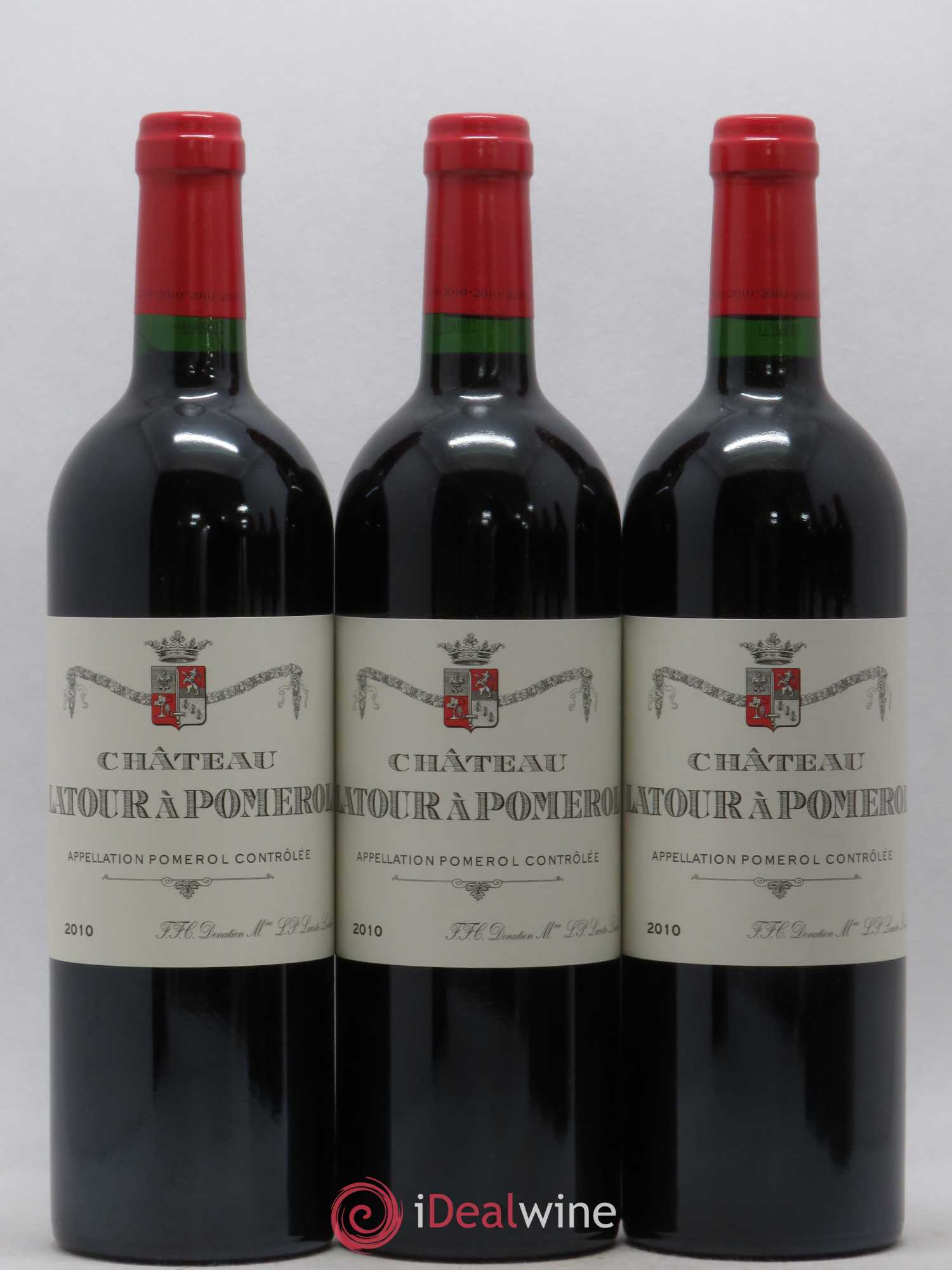 Château Latour à Pomerol 2010 - Lot de 6 bouteilles - 1