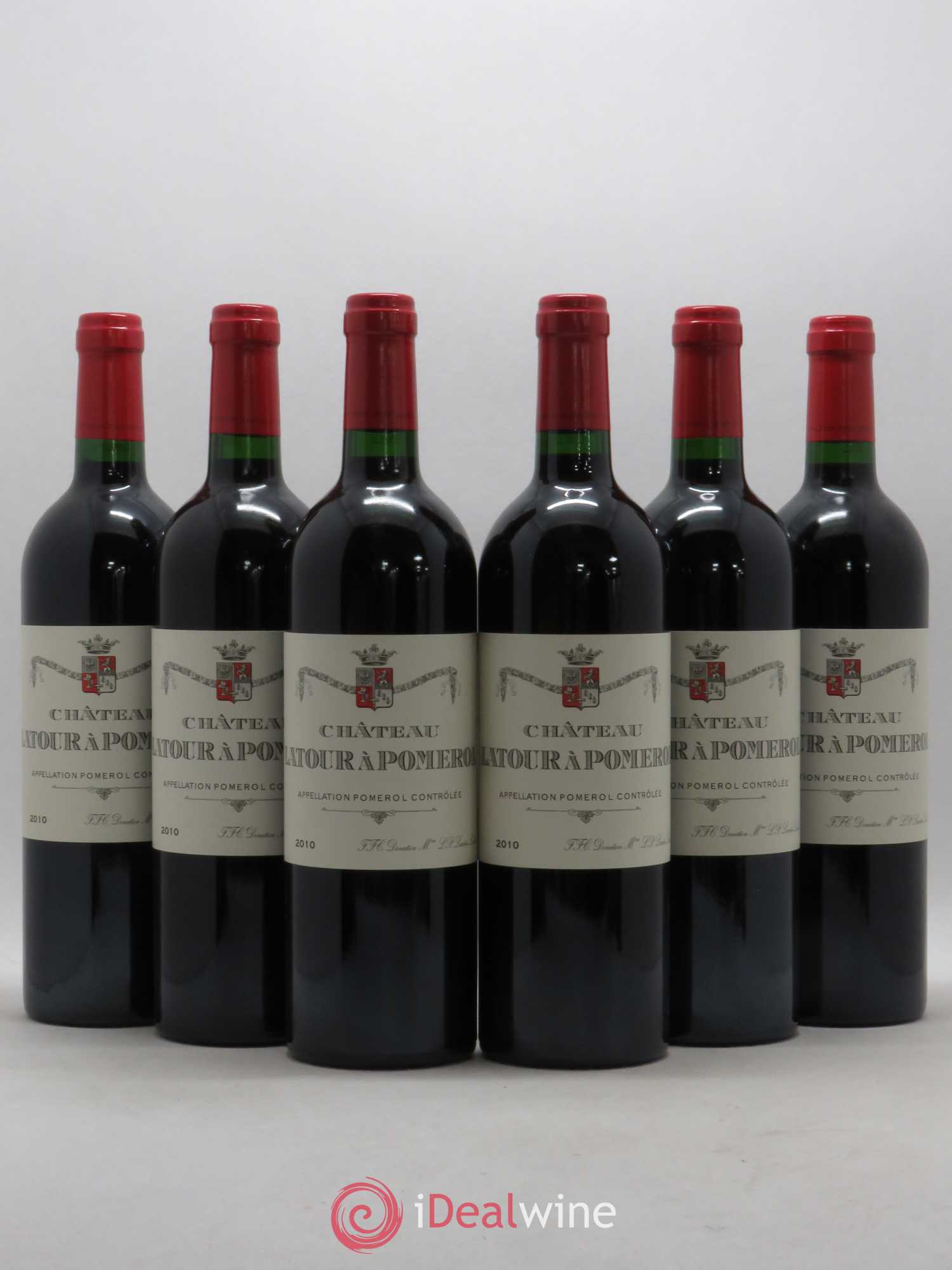 Château Latour à Pomerol 2010 - Lot de 6 bouteilles - 0