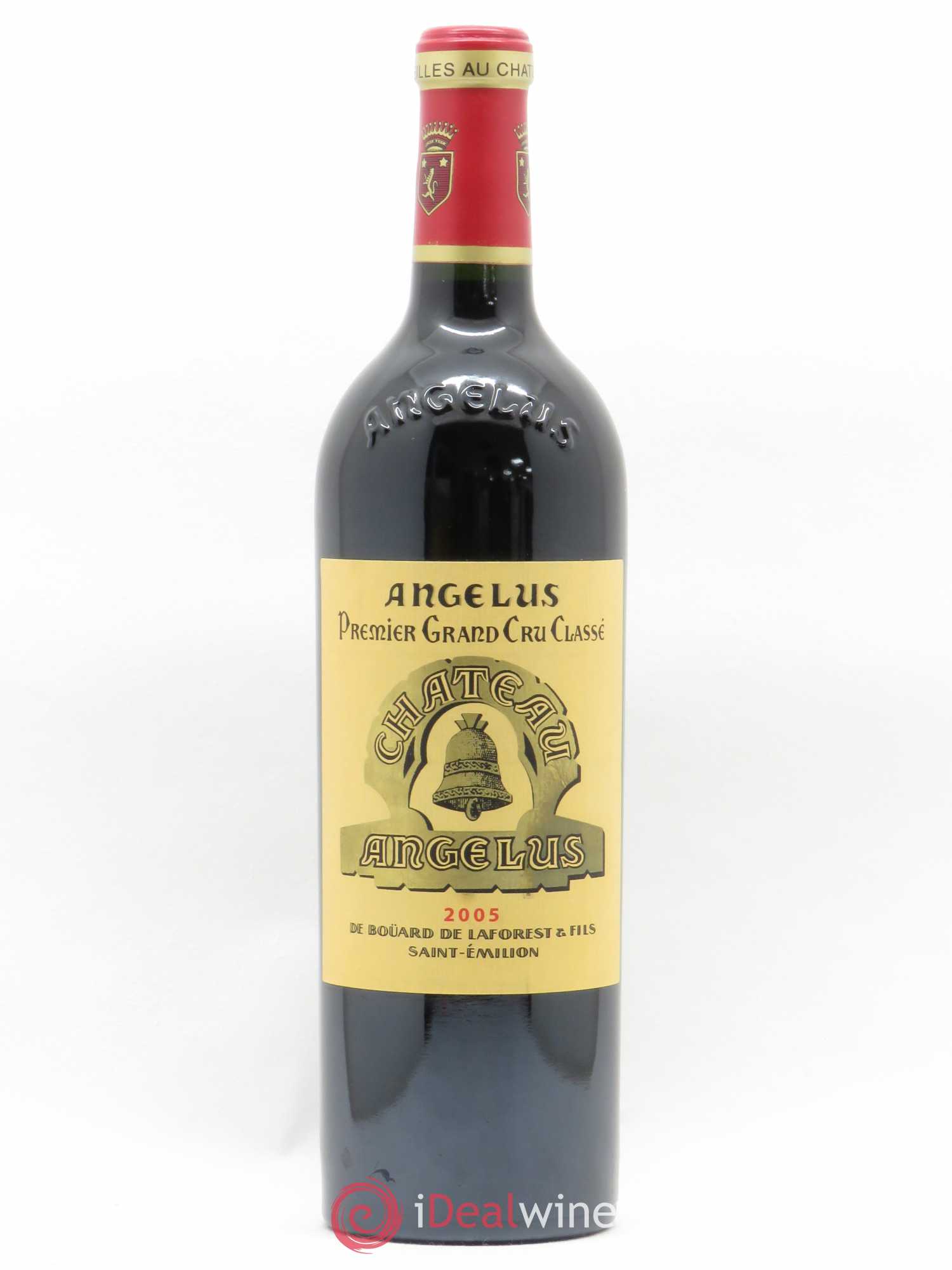 Château Angélus 1er Grand Cru Classé A 2005 - Lot de 1 bouteille - 0
