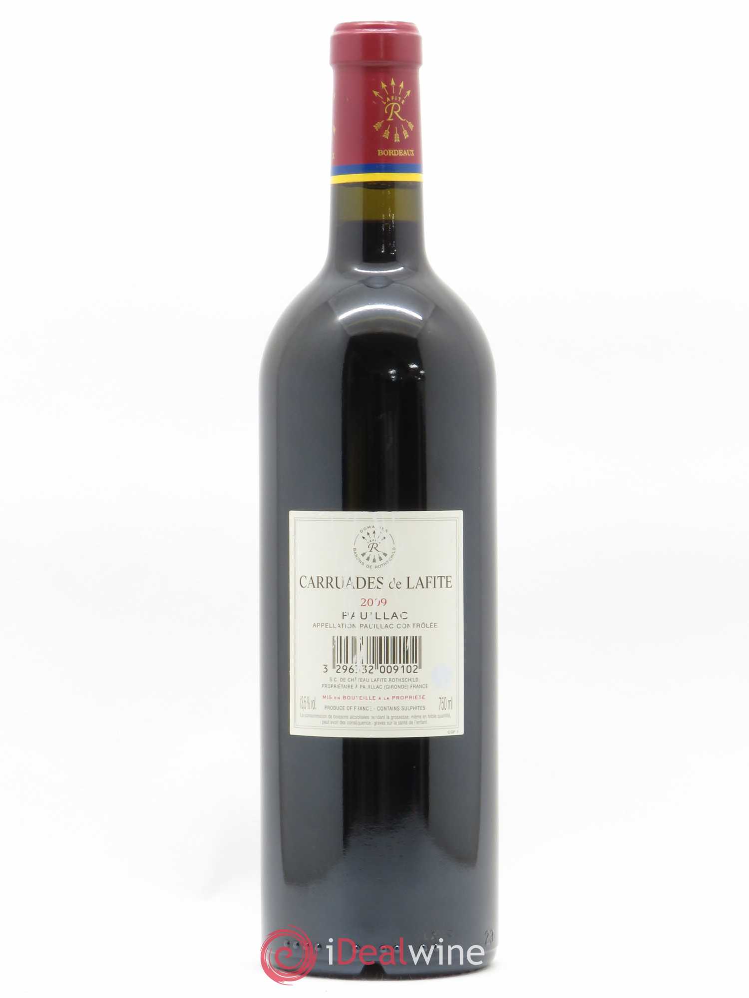 Carruades de Lafite Rothschild Second Vin 2009 - Lot de 1 bouteille - 1