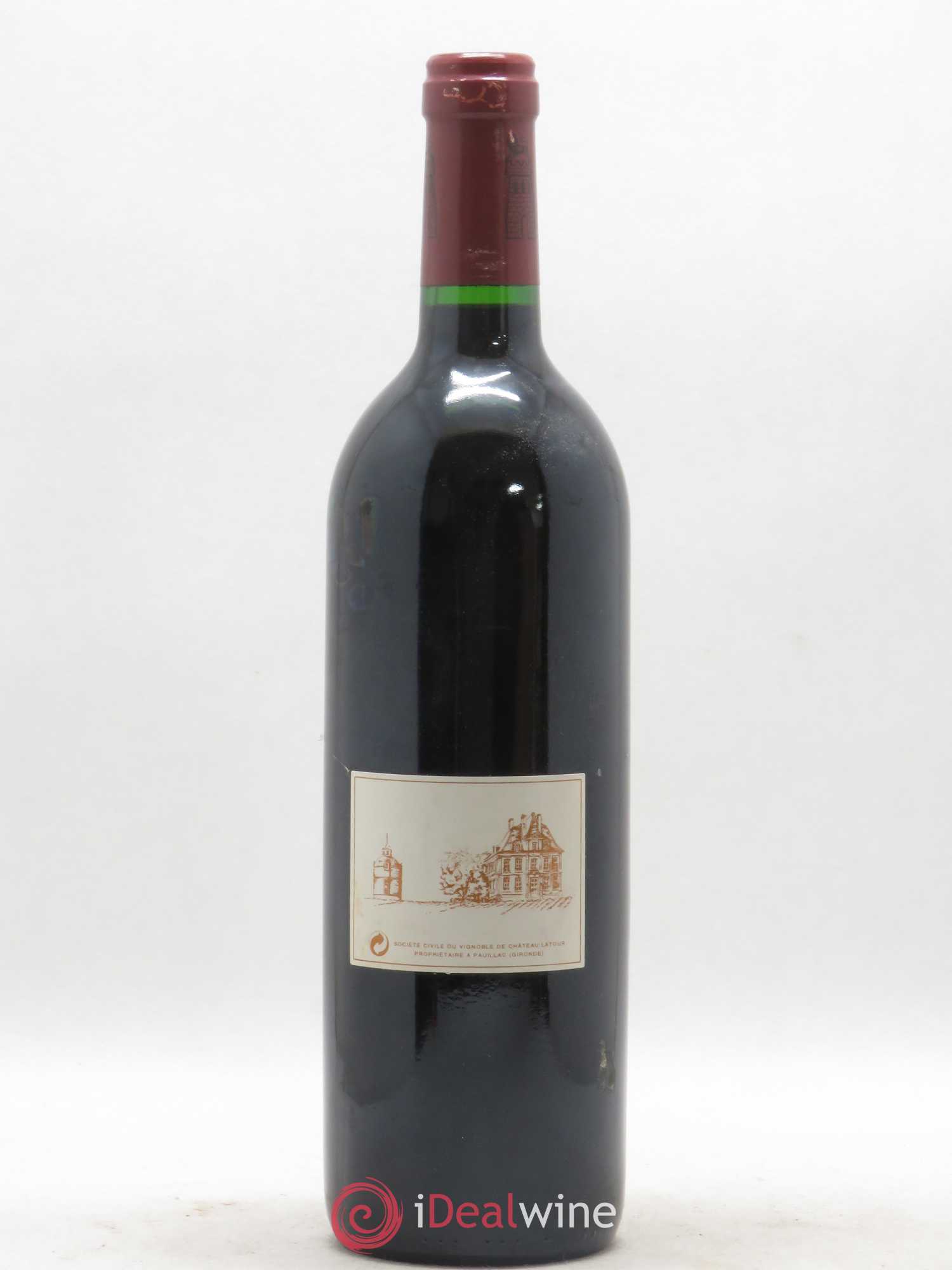 Château Latour 1er Grand Cru Classé 1995 - Lot de 1 bouteille - 1