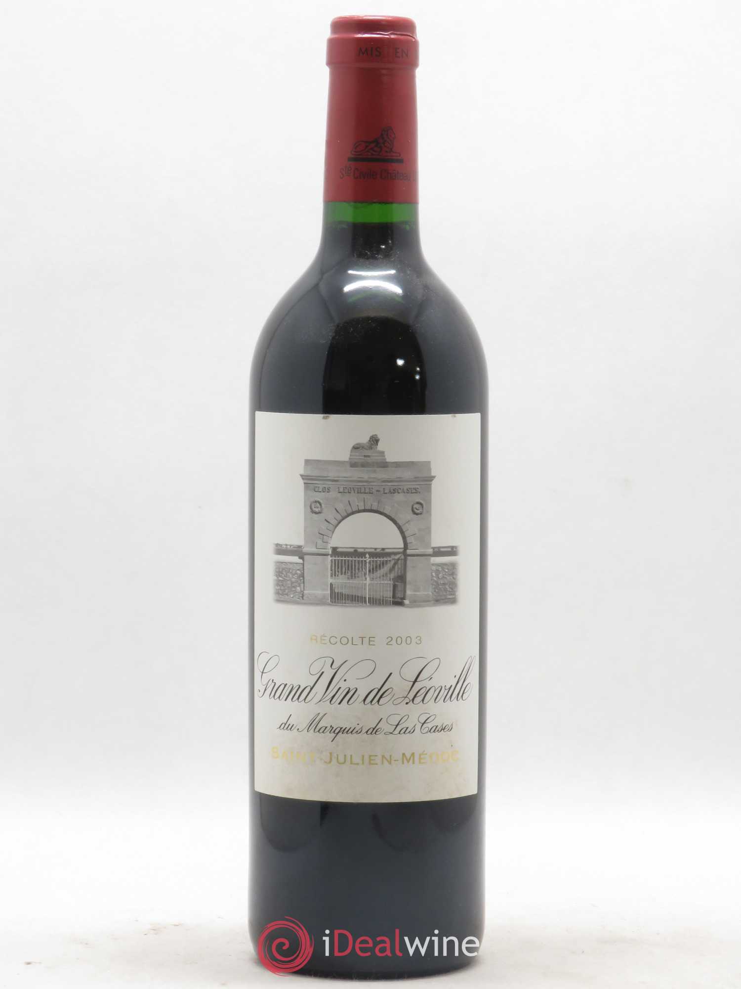 Château Léoville Las Cases 2ème Grand Cru Classé 2003 - Lot de 1 bouteille - 0