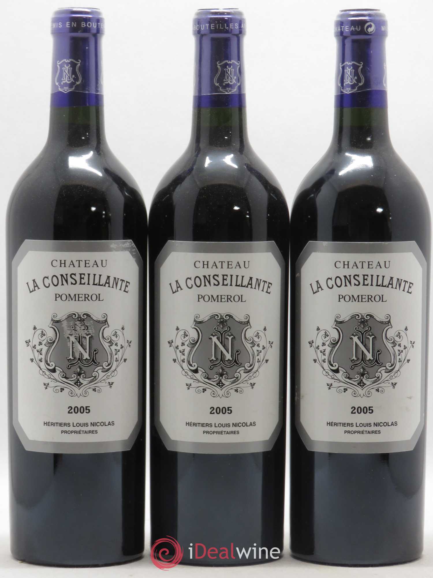 Château la Conseillante 2005 - Lot de 3 bouteilles - 0