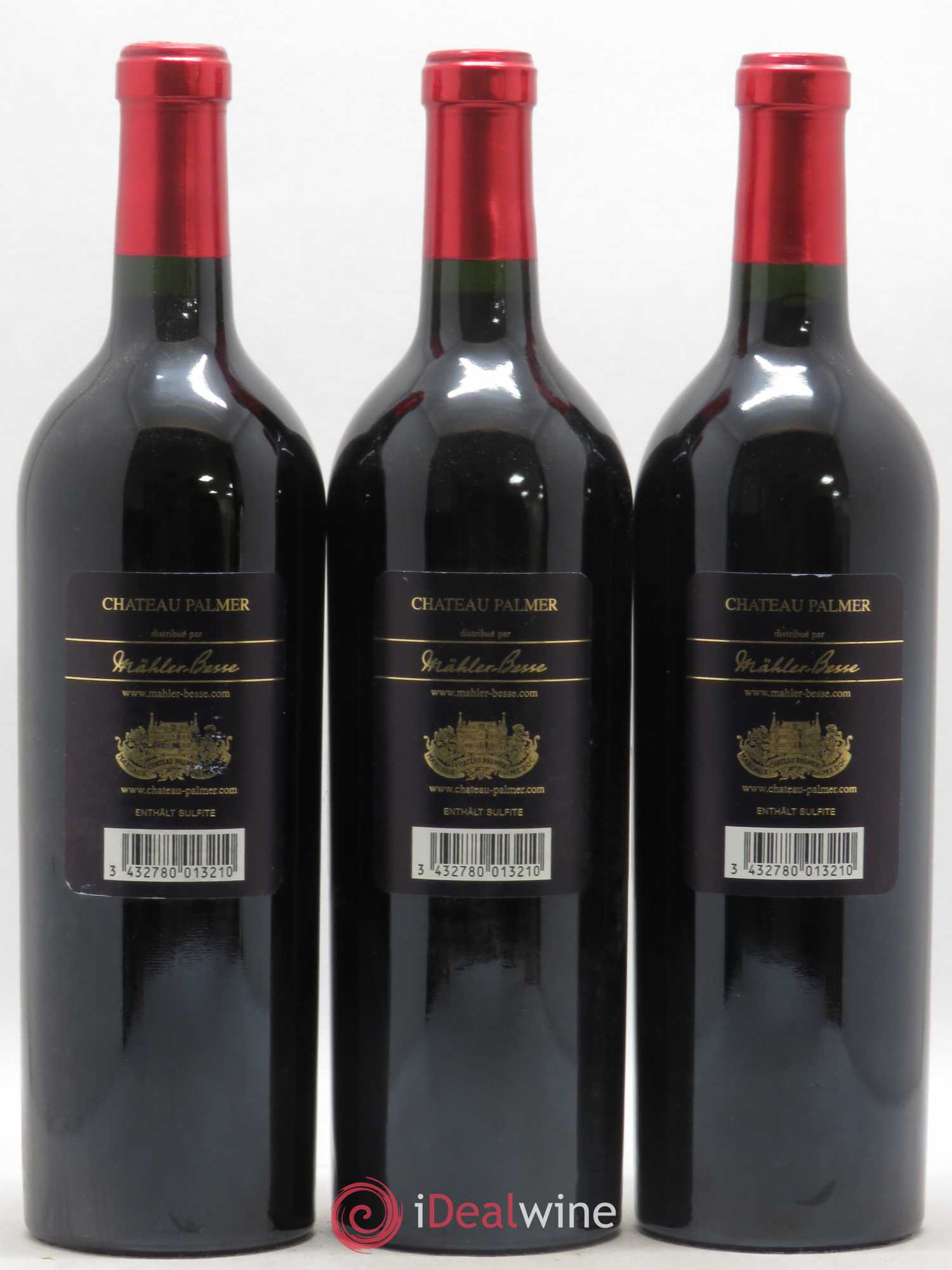 Château Palmer 3ème Grand Cru Classé 2005 - Lot de 3 bouteilles - 1