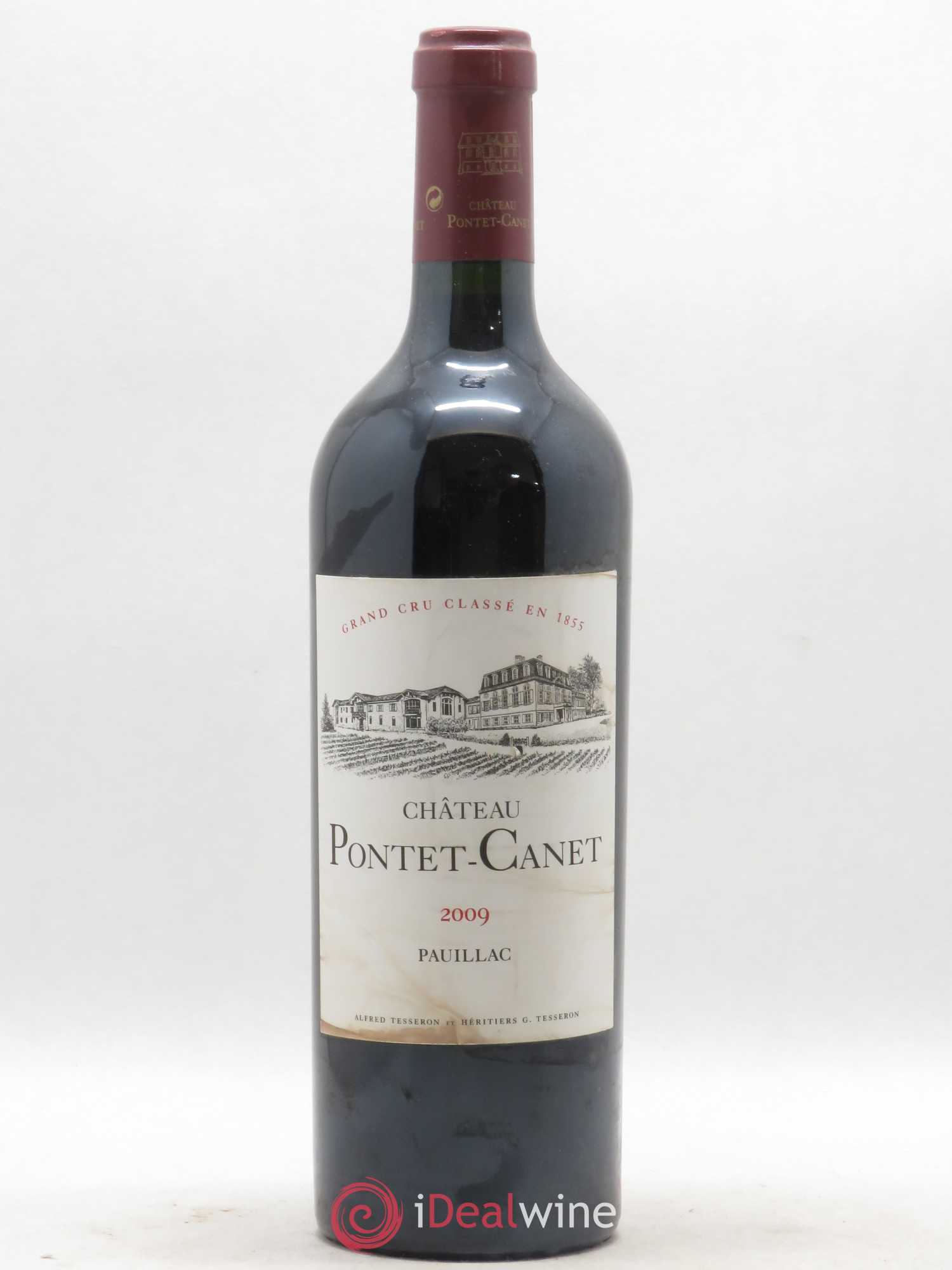 Château Pontet Canet 5ème Grand Cru Classé 2009 - Lot de 1 bouteille - 0
