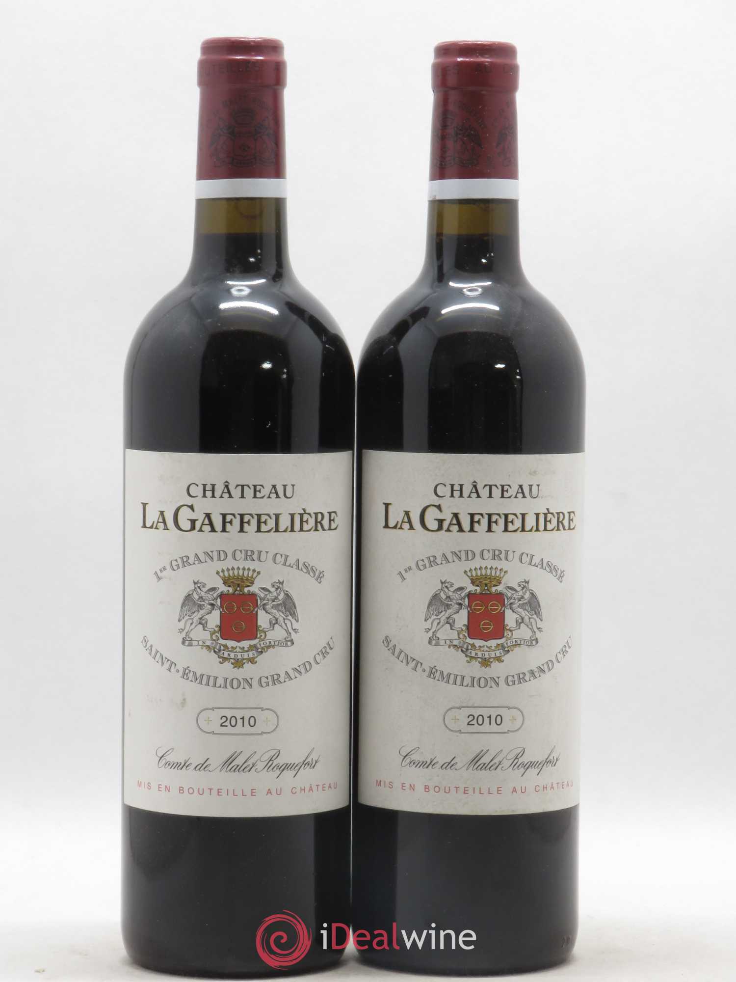 Château la Gaffelière 1er Grand Cru Classé B 2010 - Lot de 2 bouteilles - 0