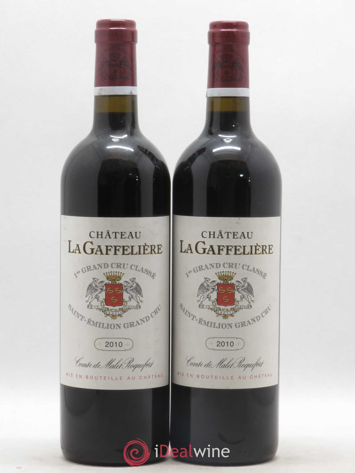 Château la Gaffelière 1er Grand Cru Classé B 2010 - Lot de 2 bouteilles - 0