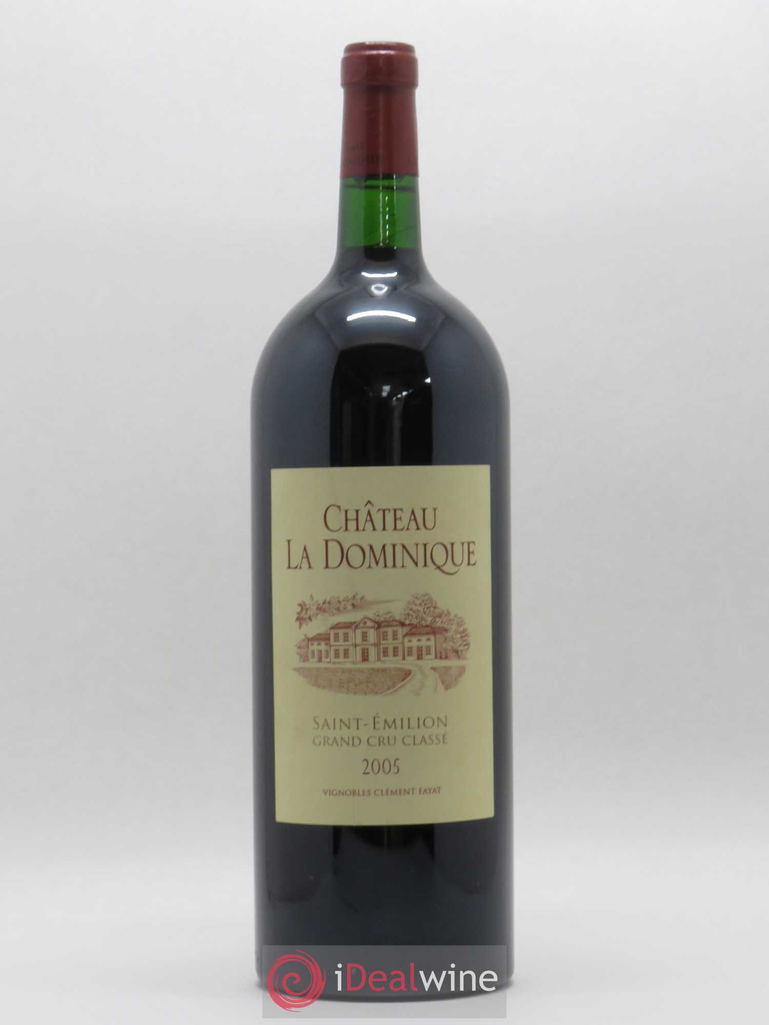 Château la Dominique Grand Cru Classé 2005 - Lot de 1 magnum - 0