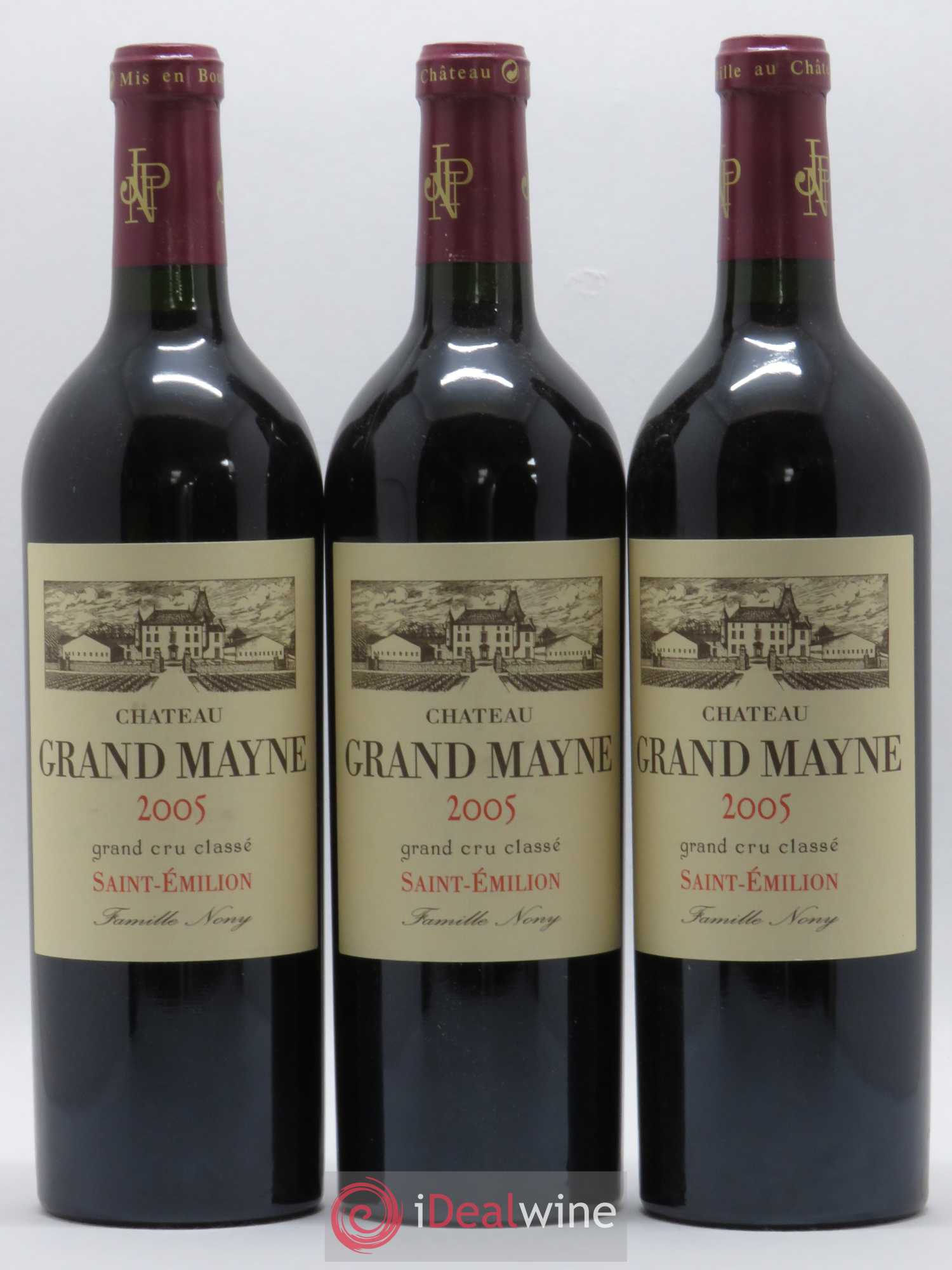 Château Grand Mayne Grand Cru Classé 2005 - Lot de 6 bouteilles - 1
