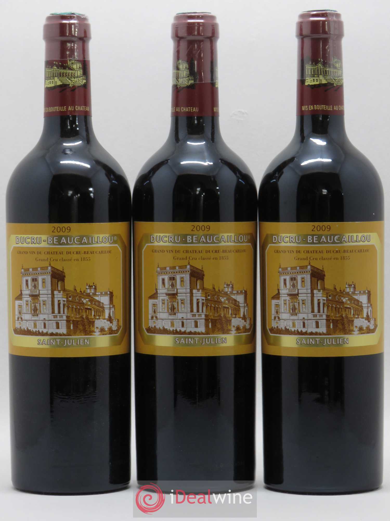 Château Ducru Beaucaillou 2ème Grand Cru Classé 2009 - Lot de 3 bouteilles - 0