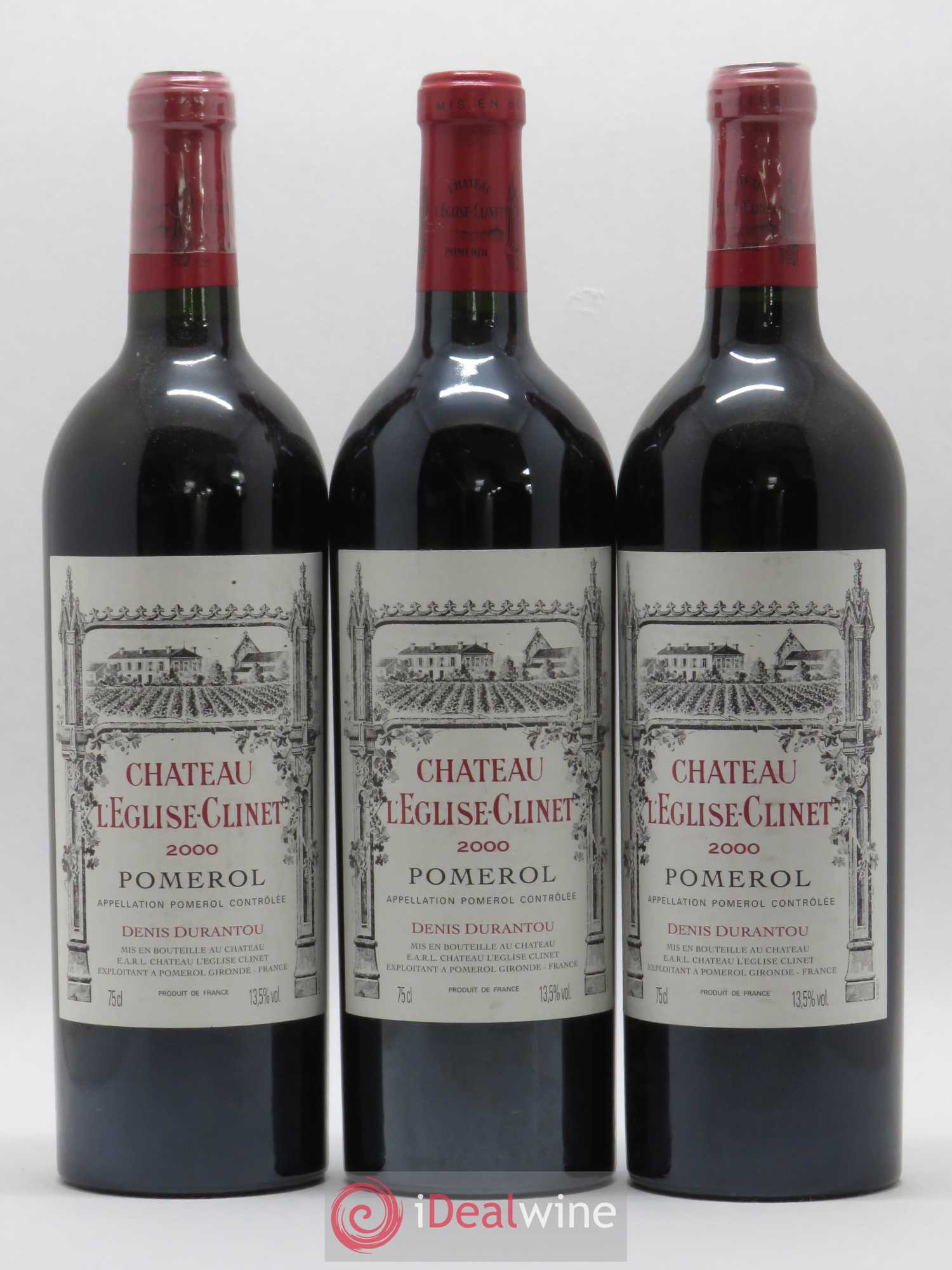 Château l' Église Clinet 2000 - Lot de 6 bouteilles - 2