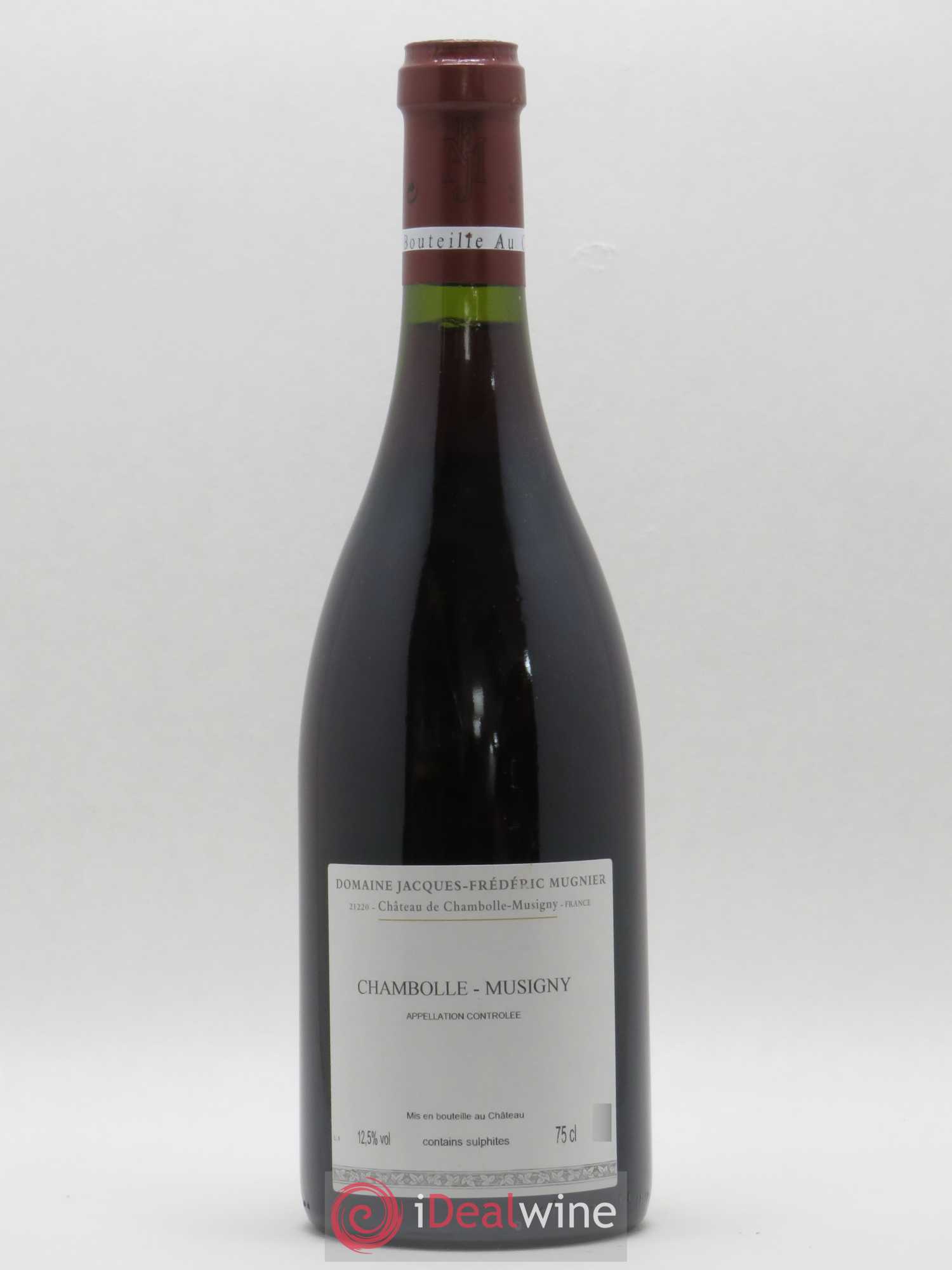 Chambolle-Musigny Jacques-Frédéric Mugnier 2010 - Lot de 1 bouteille - 1