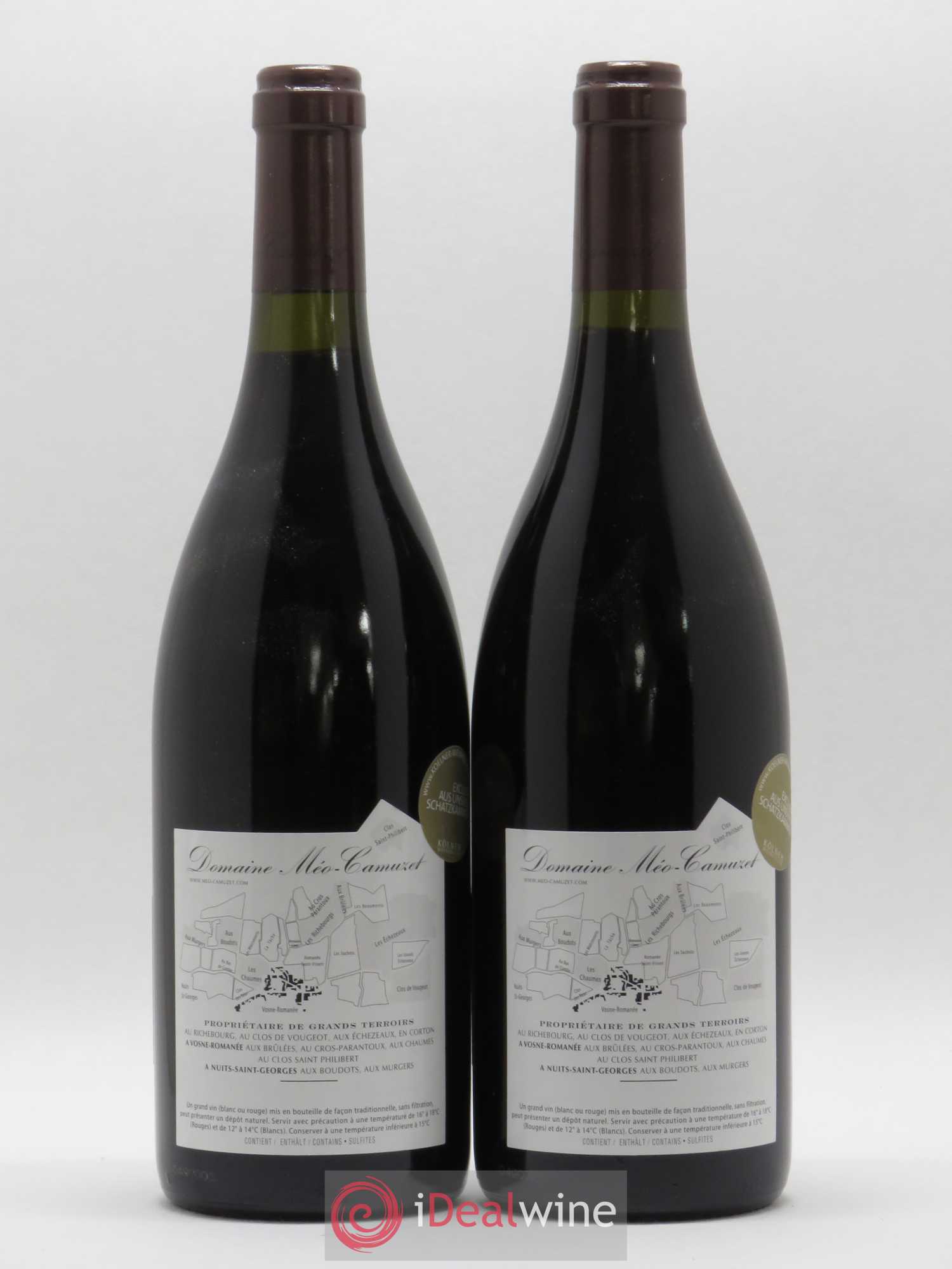 Vosne-Romanée 1er Cru Les Chaumes Méo-Camuzet (Domaine) 2015 - Lot de 2 bouteilles - 1