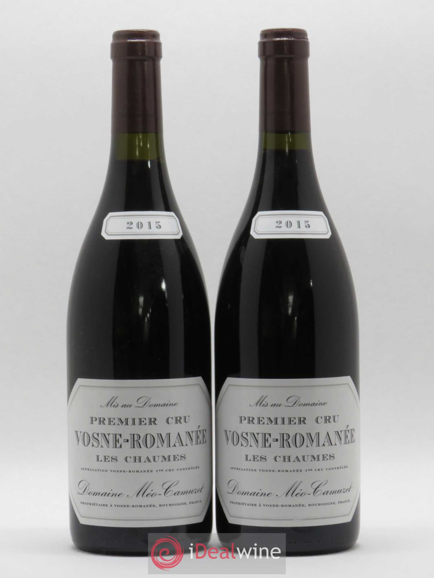 Vosne-Romanée 1er Cru Les Chaumes Méo-Camuzet (Domaine) 2015 - Lot de 2 bouteilles - 0