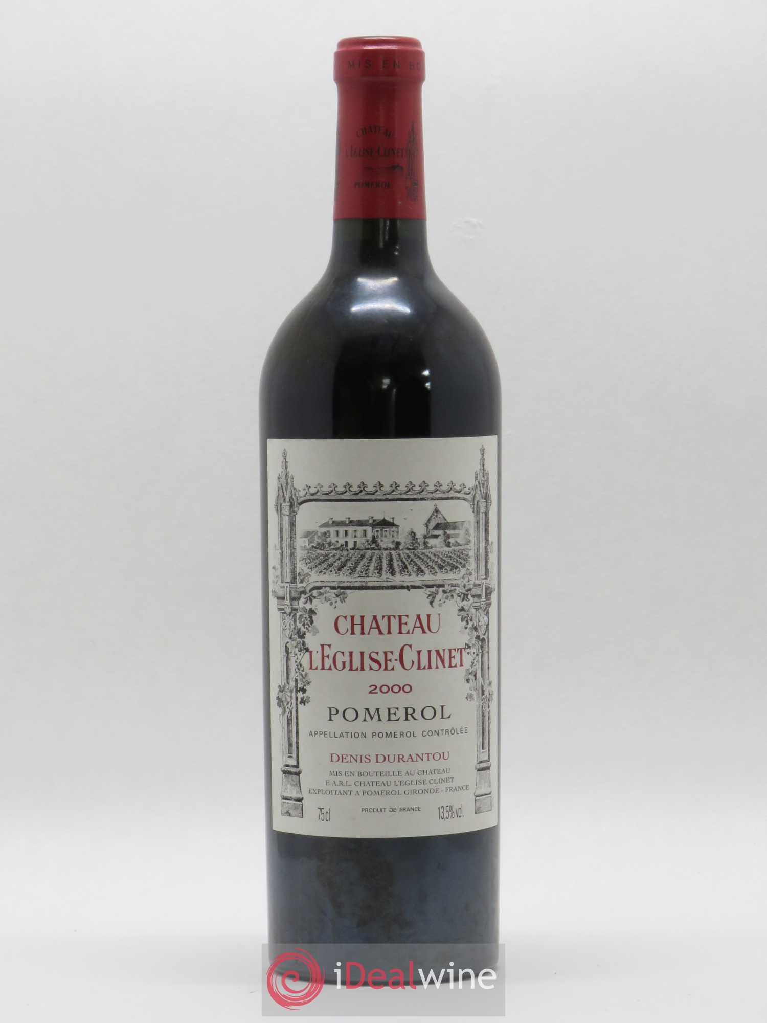 Château l' Église Clinet 2000 - Lot de 1 bouteille - 0