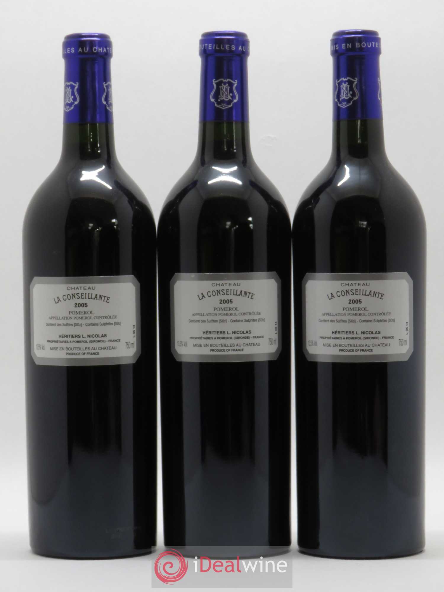 Château la Conseillante 2005 - Lot de 6 bouteilles - 2