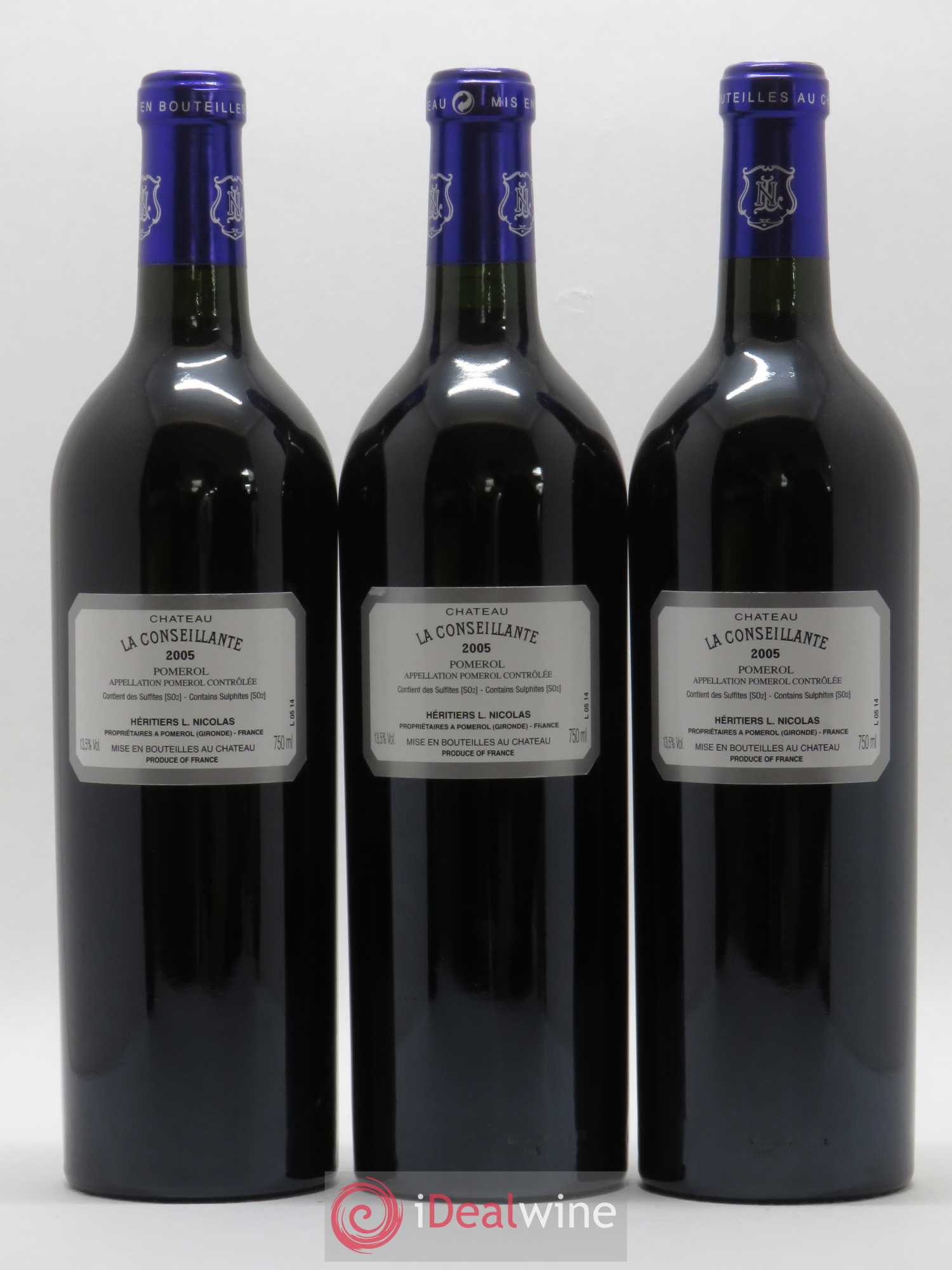Château la Conseillante 2005 - Lot de 6 bouteilles - 4